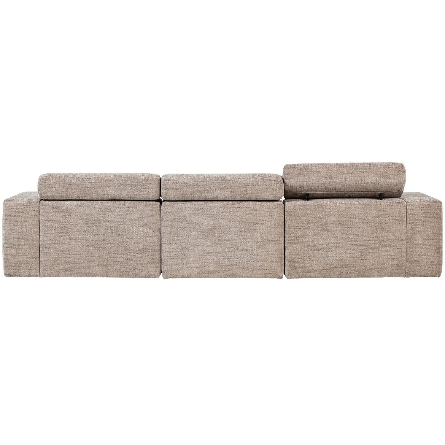 NOVI CHAISE LONGUE SOFA RIGHT NATURAL MELANGE