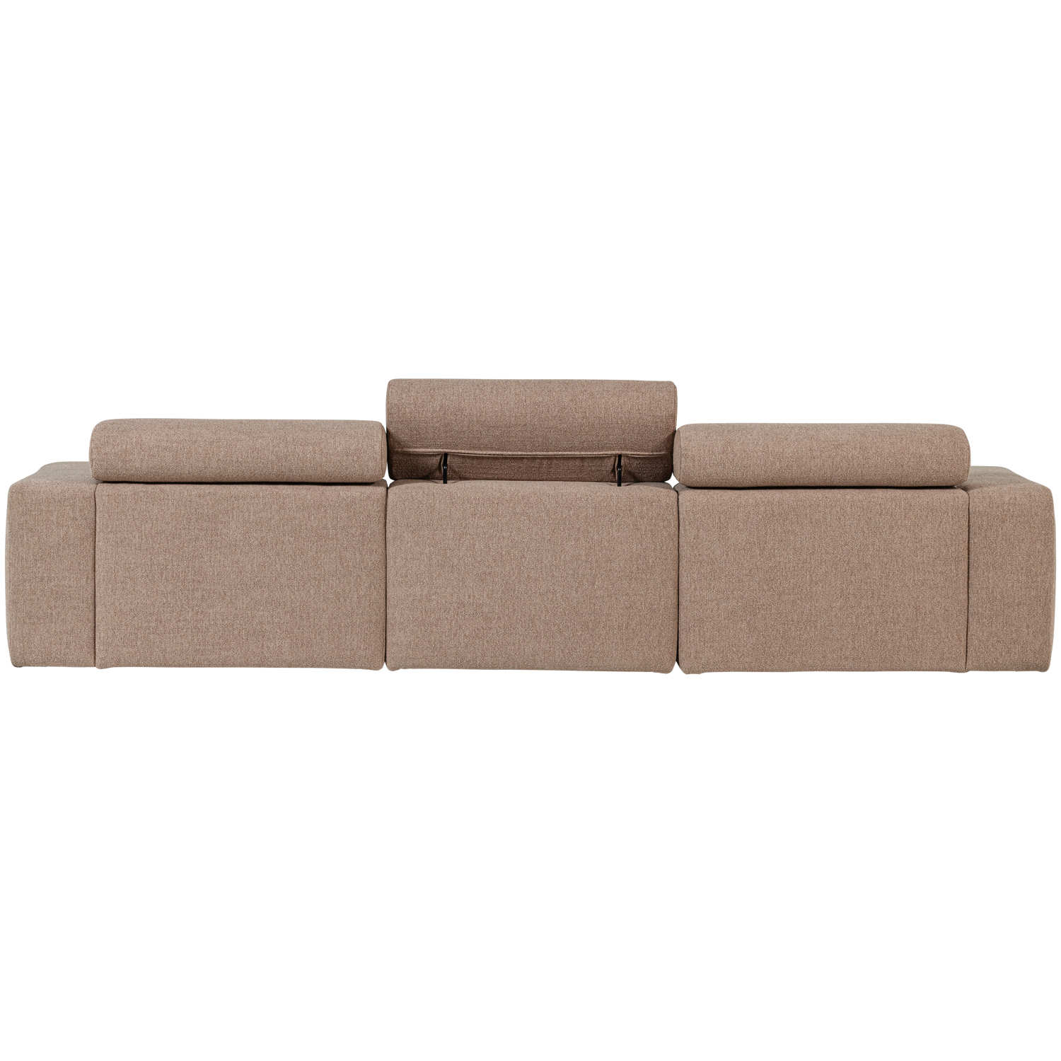 NOVI CHAISE LONGUE SOFA RIGHT BOUCLE TAUPE