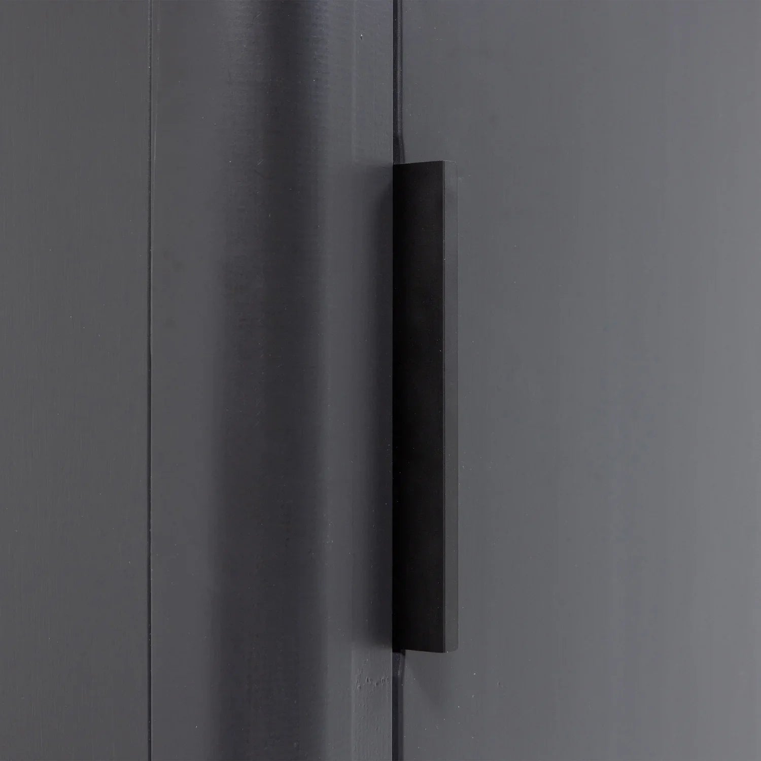 GUNNAR SMALL HIGH CABINET PINE MATT BLACK [fsc]