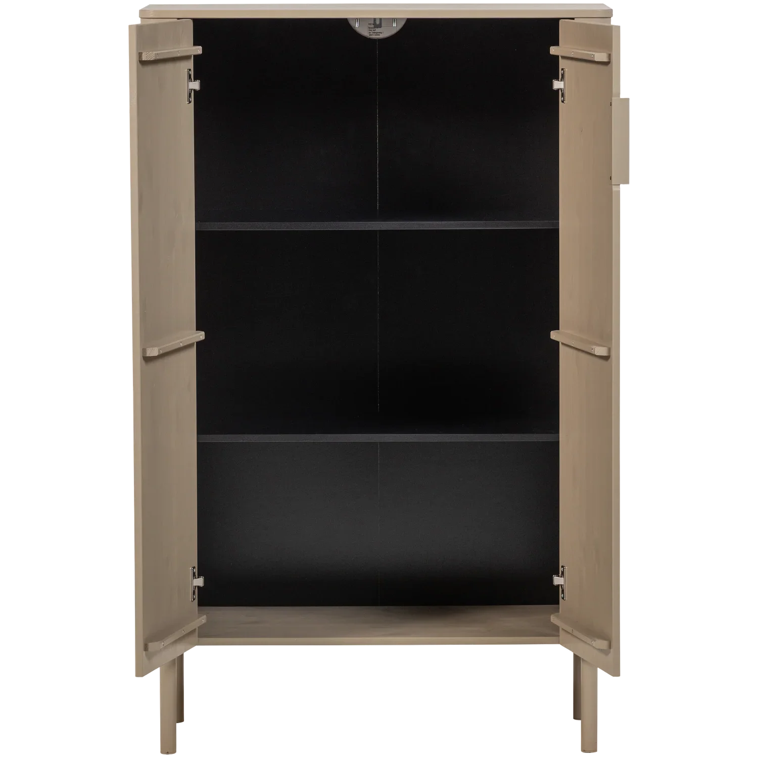 GUNNAR 2-DOORS CABINET PINE MUD [fsc]