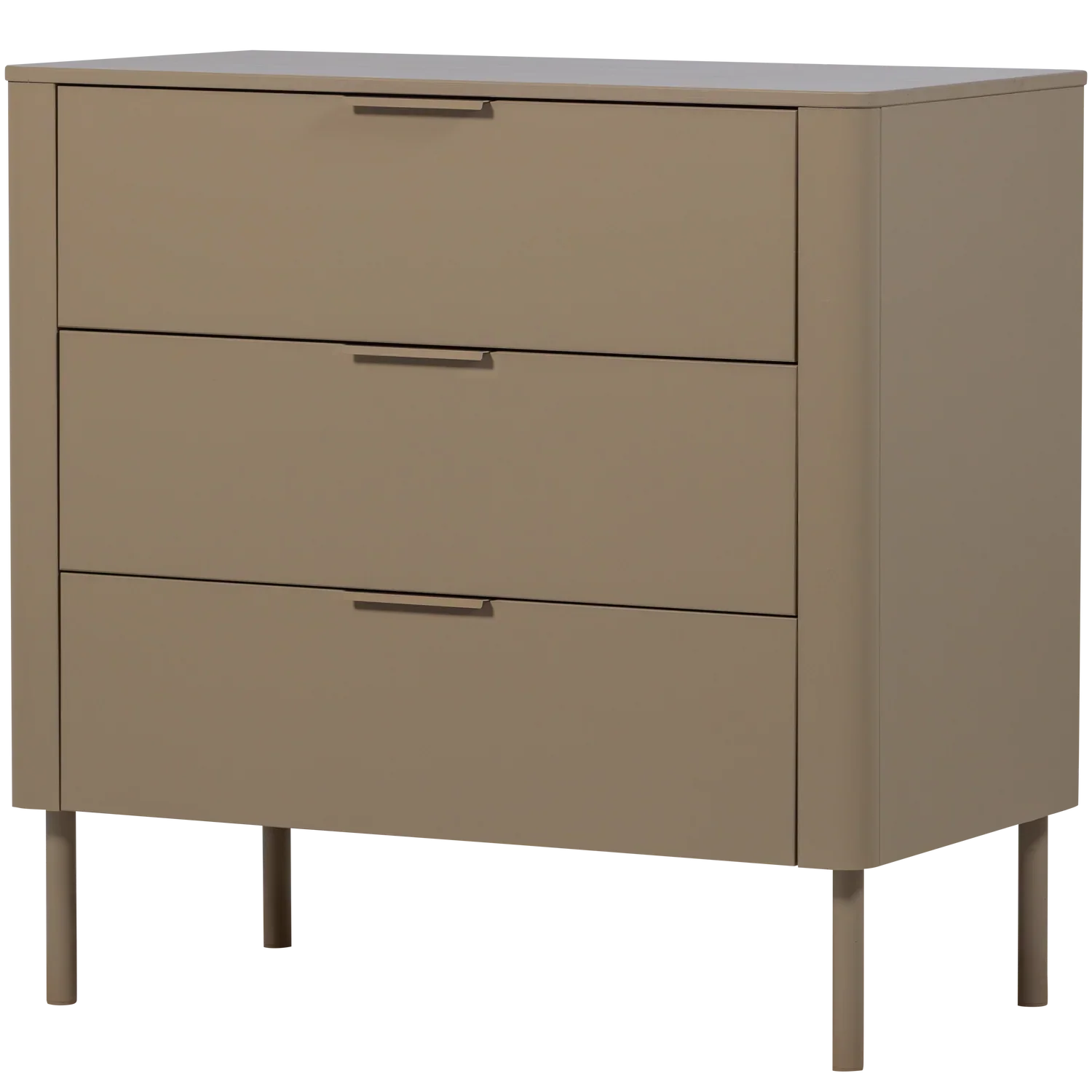 GUNNAR CABINET WITH DRAWERS PINE MUD [fsc]