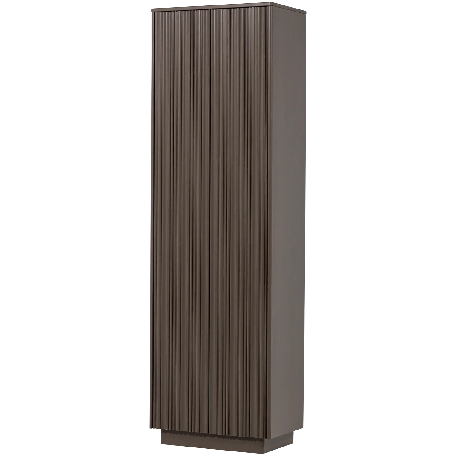 NOVA HIGH STORAGE CABINET PINE TRUFFLE BROWN [fsc]