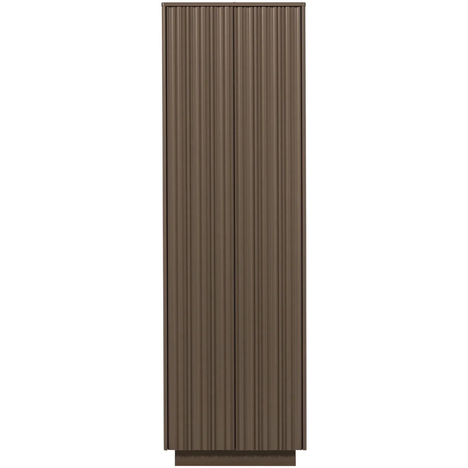 NOVA HIGH STORAGE CABINET PINE TRUFFLE BROWN [fsc]