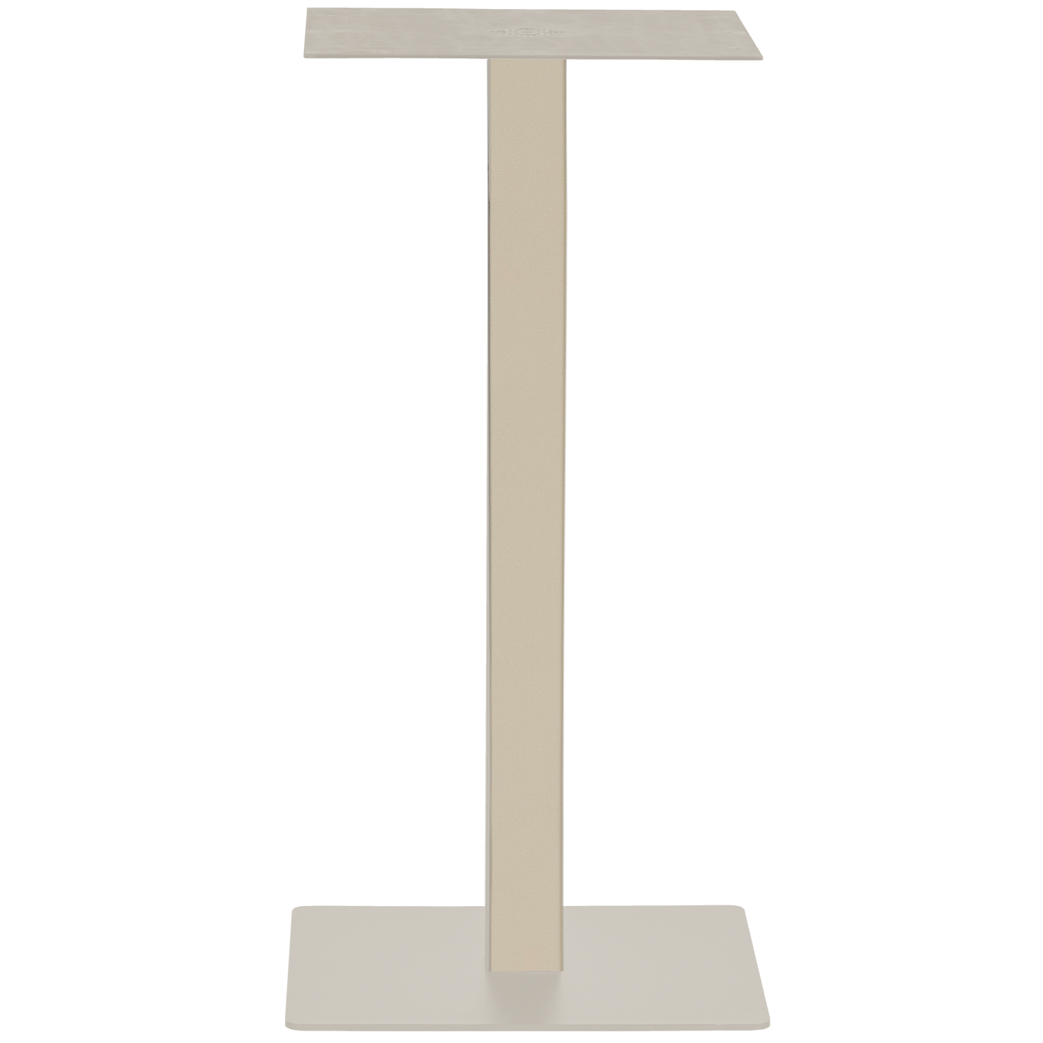 BISTRO SQUARE BAR TABLE TUBE LEG METAL LEG DG 105x50x50CM