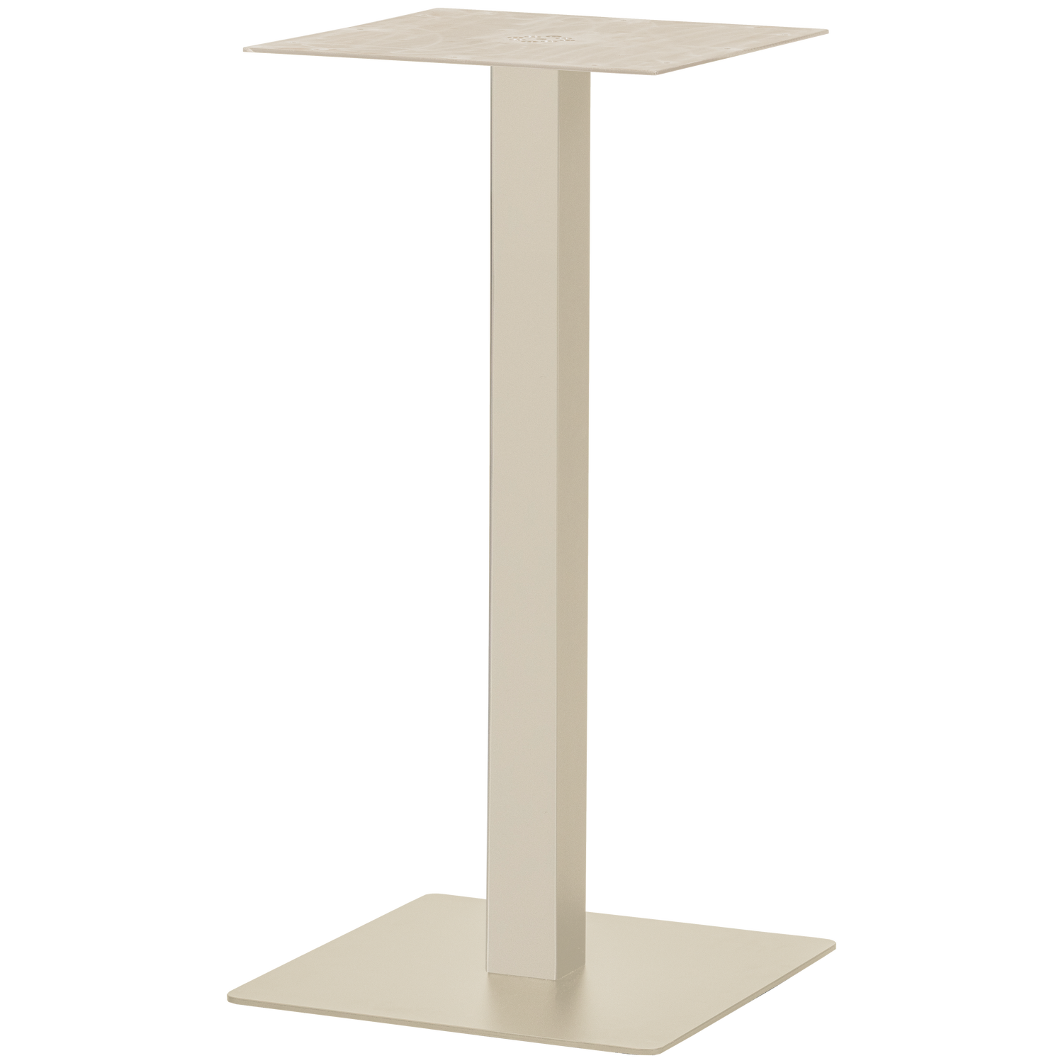 BISTRO SQUARE BAR TABLE TUBE LEG METAL LEG DG 105x50x50CM