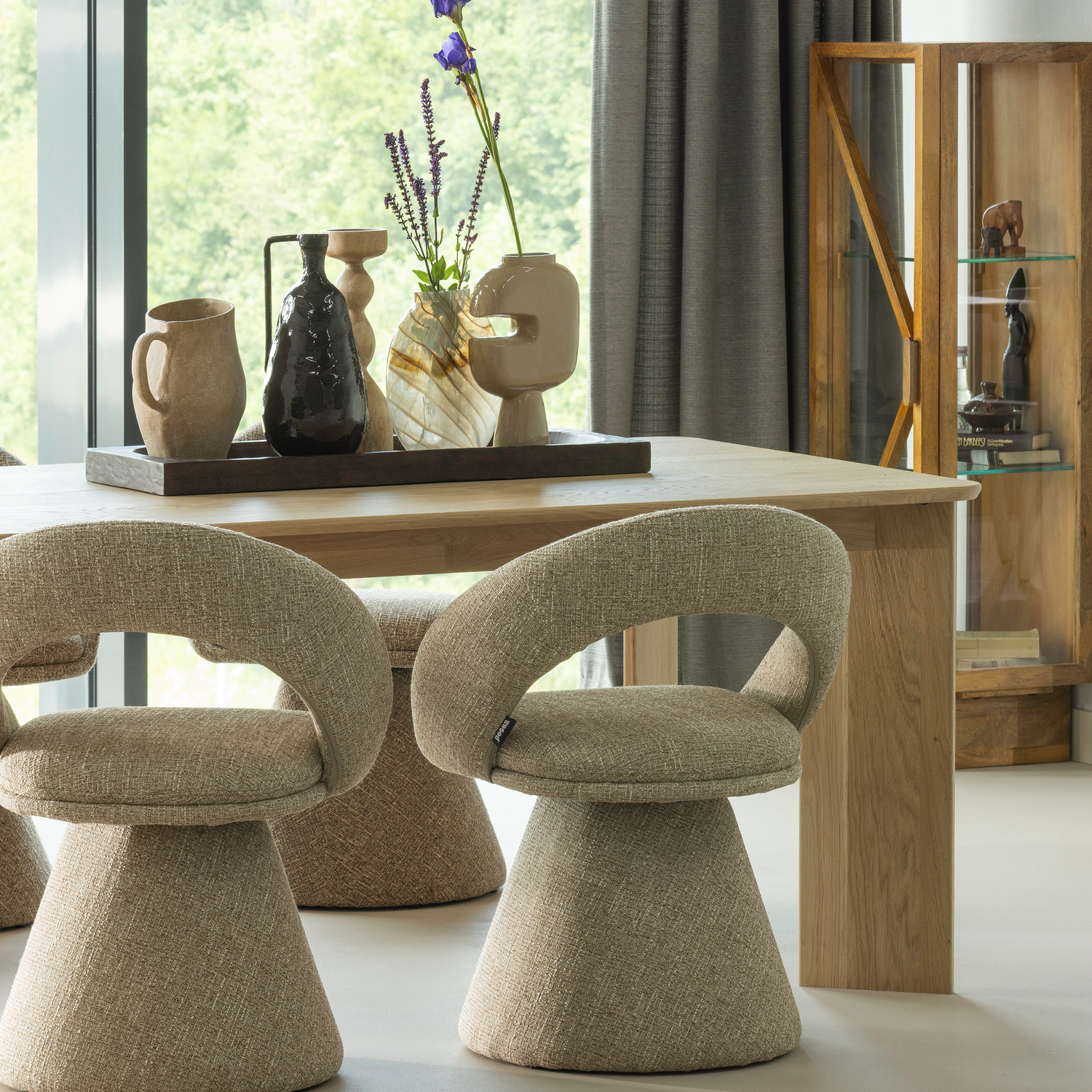 TABLO TABLE ROUNDED TGL 180x100 CM TRANSPARANT [fsc]