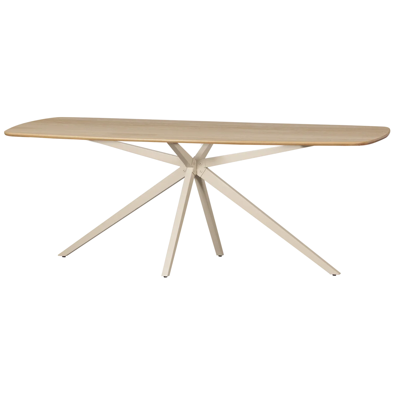 TABLO DANISH OVAL TGL 220x100 CM TRANSPARANT [fsc]