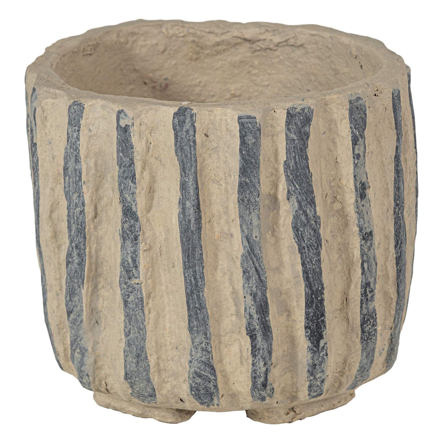 WOOOD decoratiune KARO DECORATION | Paper Mache | Nisipiu | 20x25x25 cm