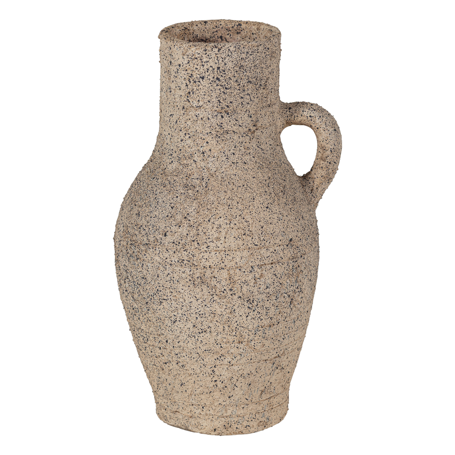 WOOOD decoratiune SIVE DECORATION CAN | Clay | Nisipiu | 42x22x20 cm