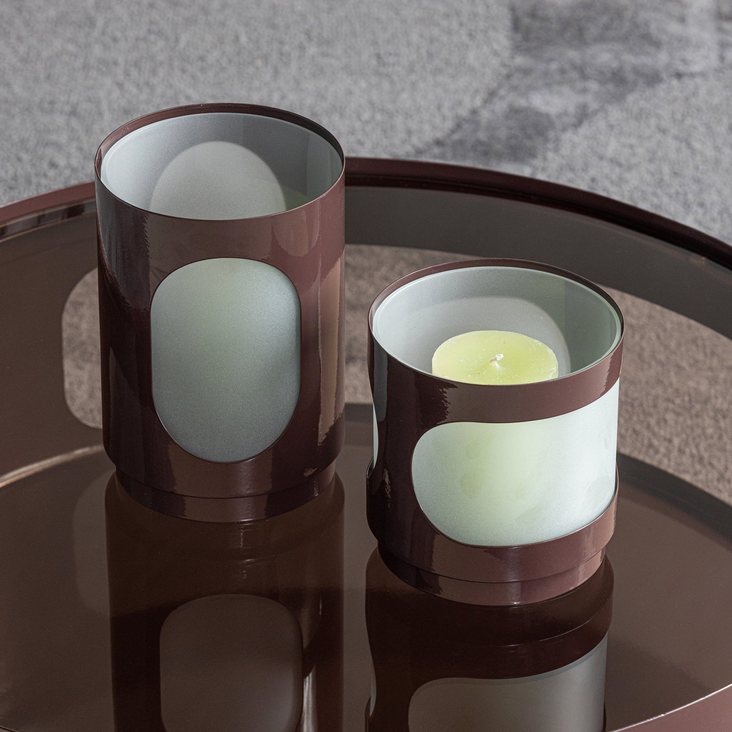 WOOOD decoratiune TAVO | Metal | Maro | 20x15x15 cm