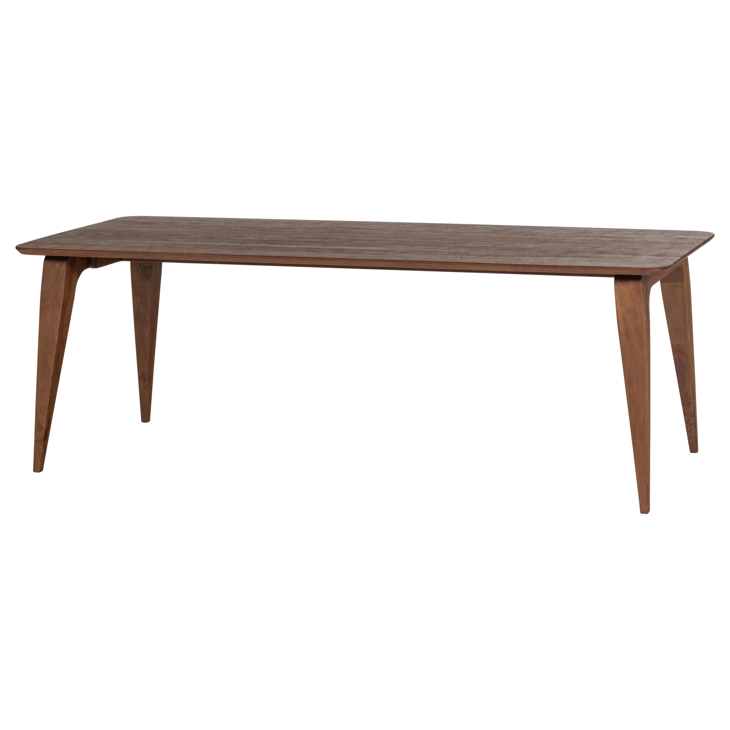 WOOOD masa dining RUBO | Lemn mango | Maro | 77x220x95 cm