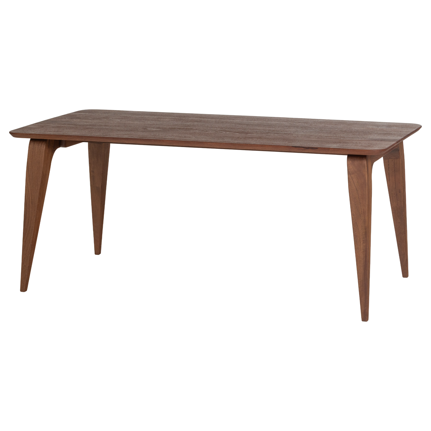 WOOOD masa dining RUBO | Lemn mango | Maro | 77x180x95 cm