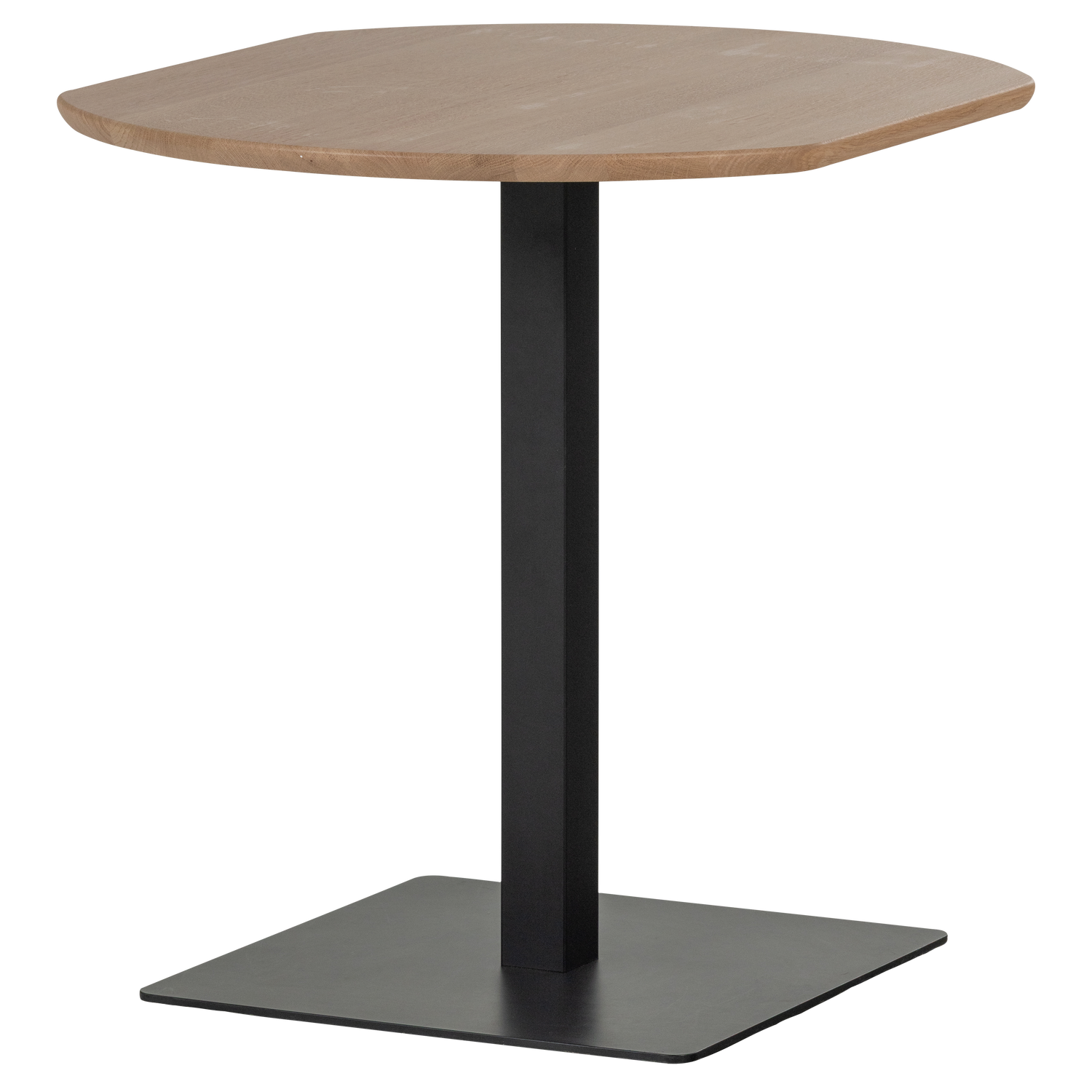 WOOOD masa dining TABLO | Stejar | Transparant | 74x79x67 cm