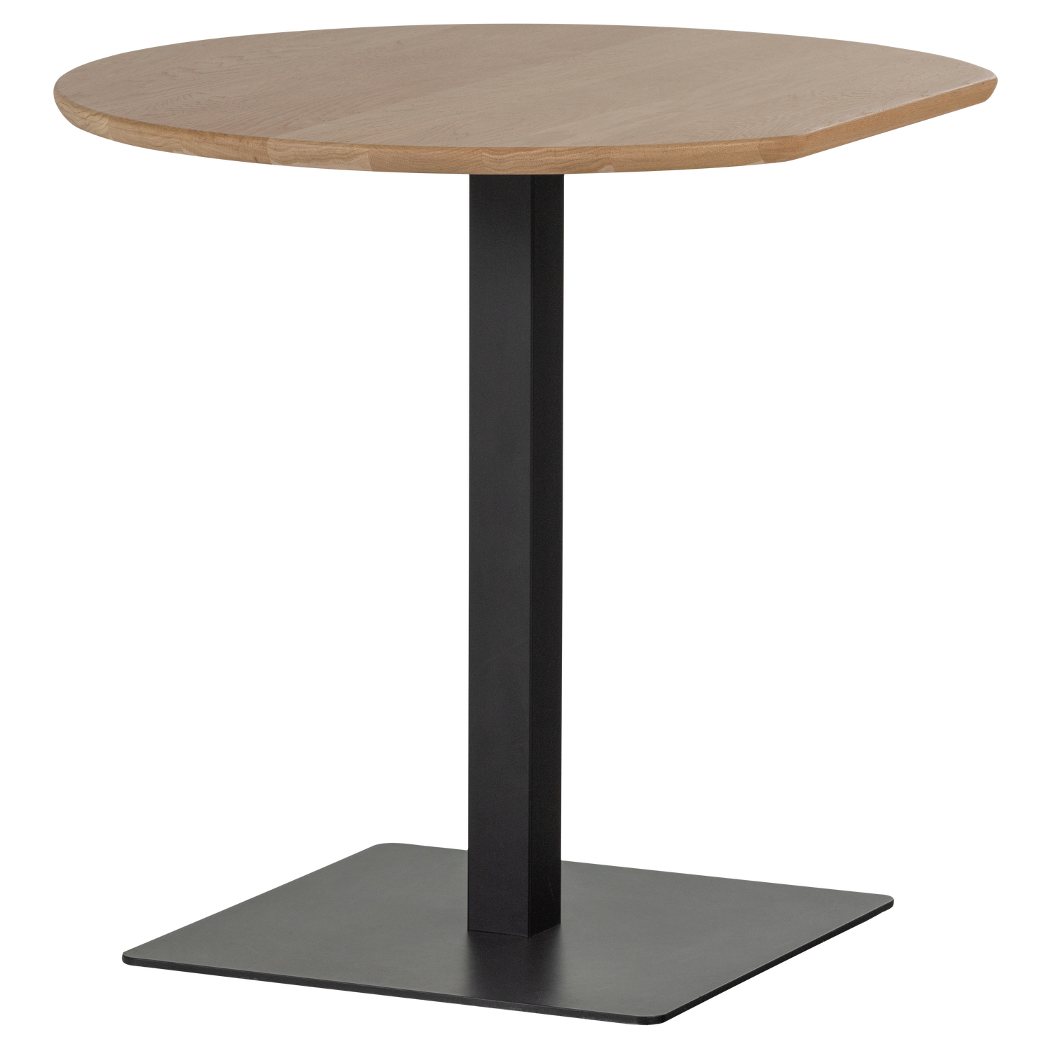 WOOOD masa dining TABLO | Stejar | Transparant | 74x79x73 cm