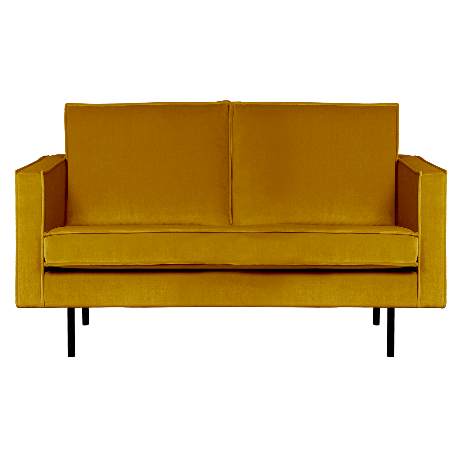 WOOOD canapea 2 locuri RODEO | 100% Pes | Ochre | 85x150x86 cm