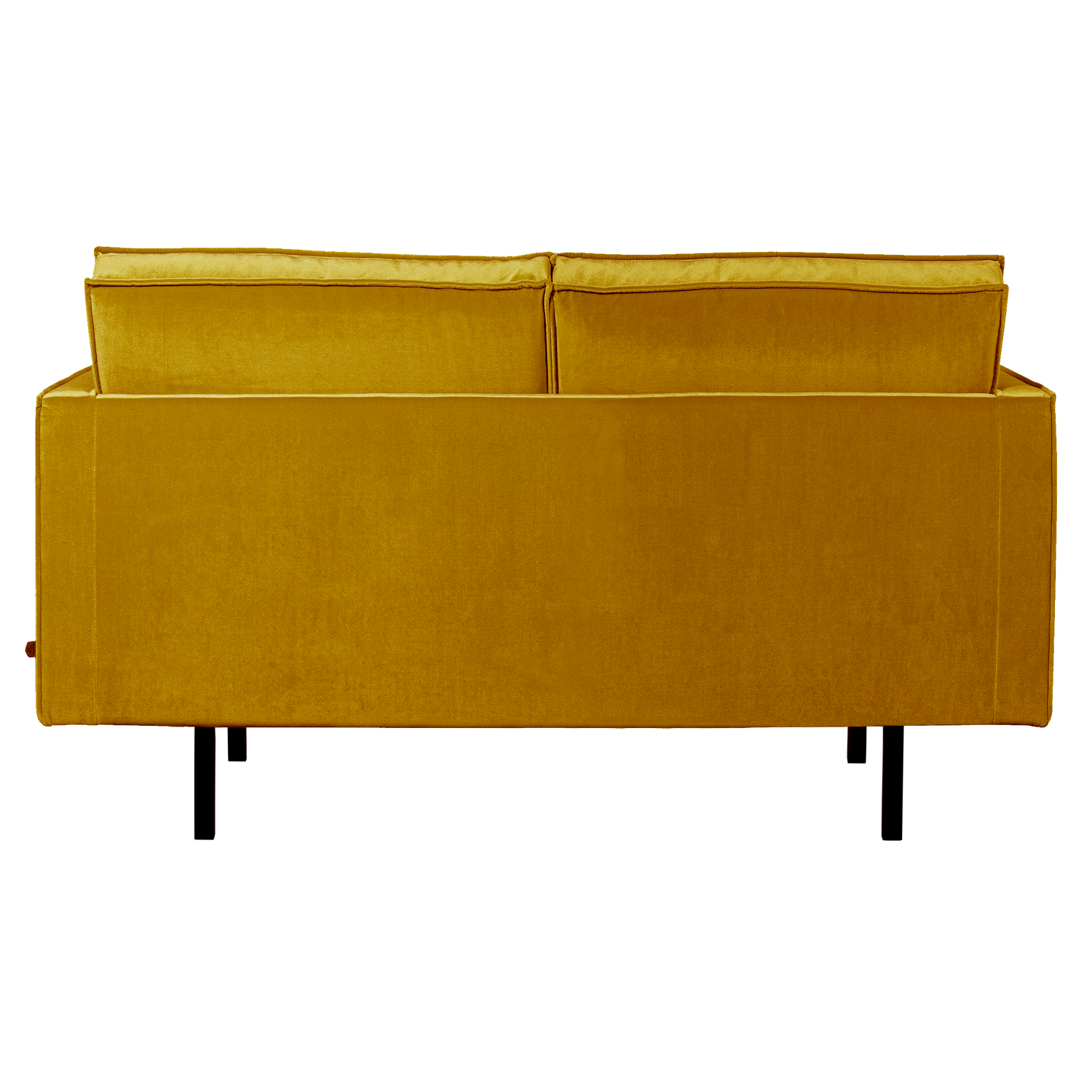 WOOOD canapea 2 locuri RODEO | 100% Pes | Ochre | 85x150x86 cm