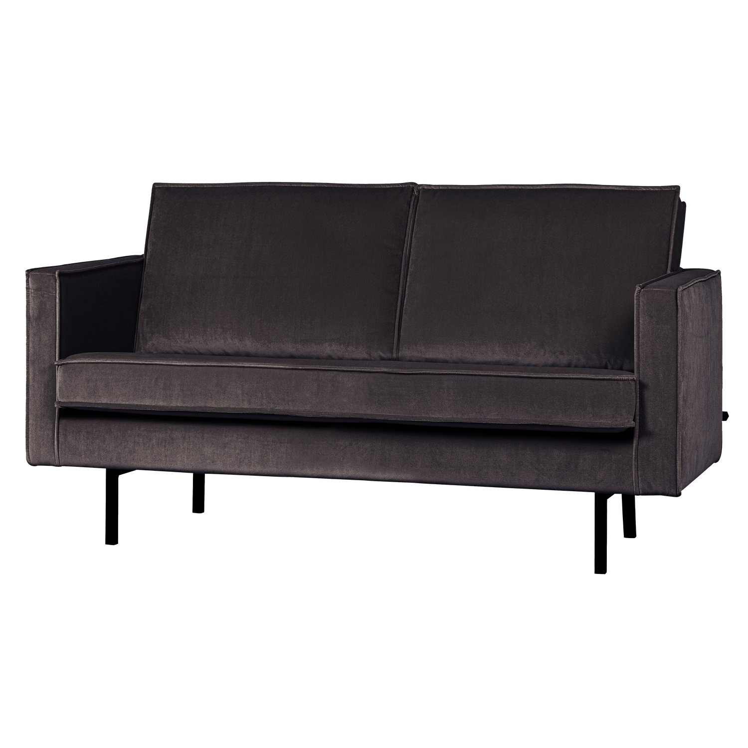 WOOOD canapea 2 locuri RODEO | 100% Pes | Antracit | 85x150x86 cm