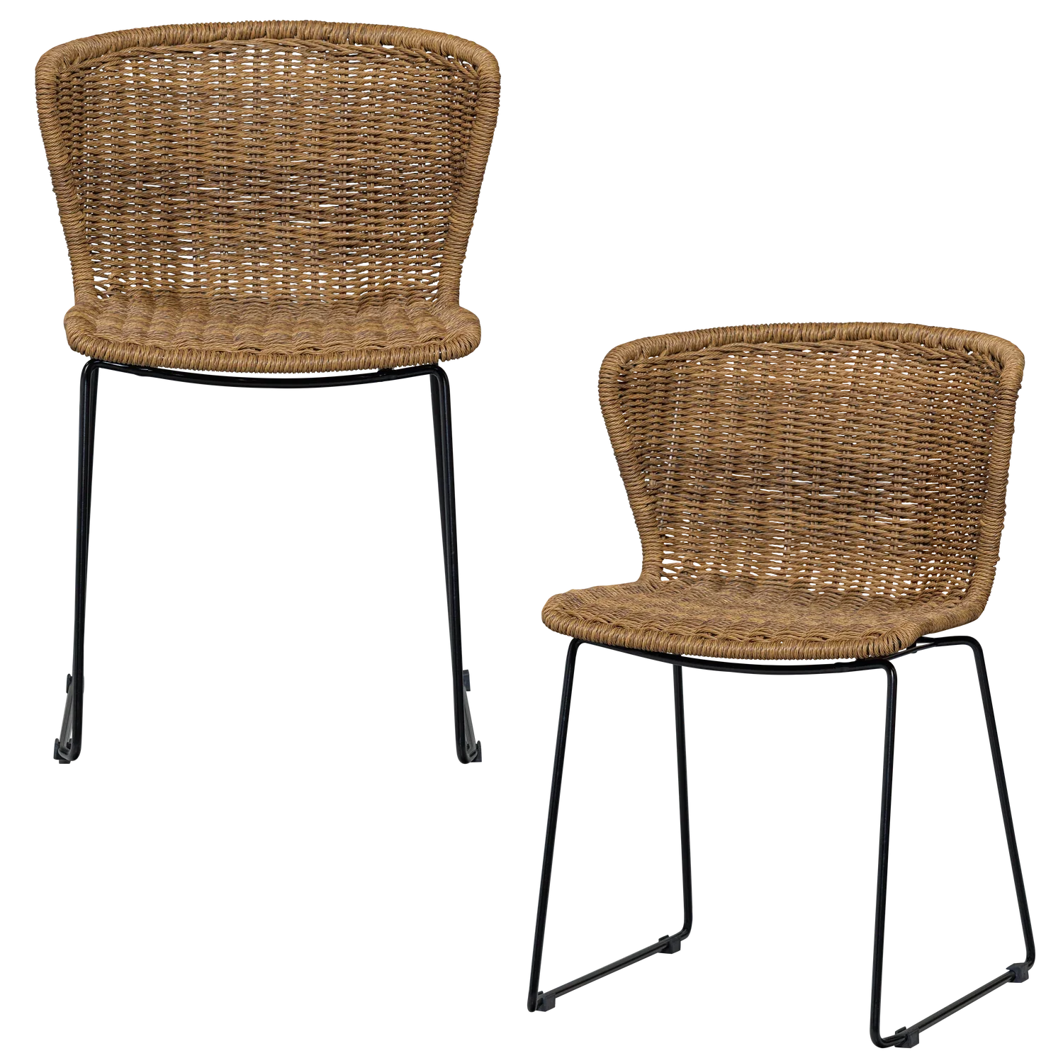 WINGS GARDEN CHAIR ROPE NATURAL - SET OF 2