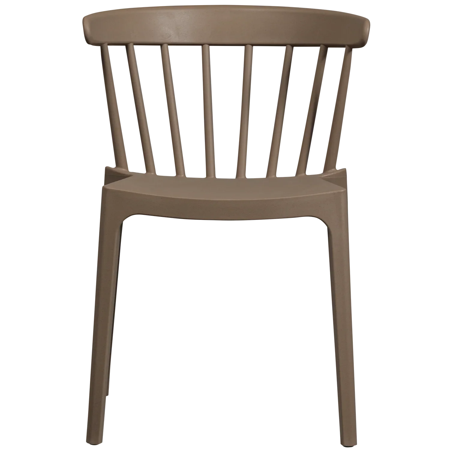 BLISS GARDEN CHAIR WITH BARS ORGANIC FIBER BROWN MELANGE