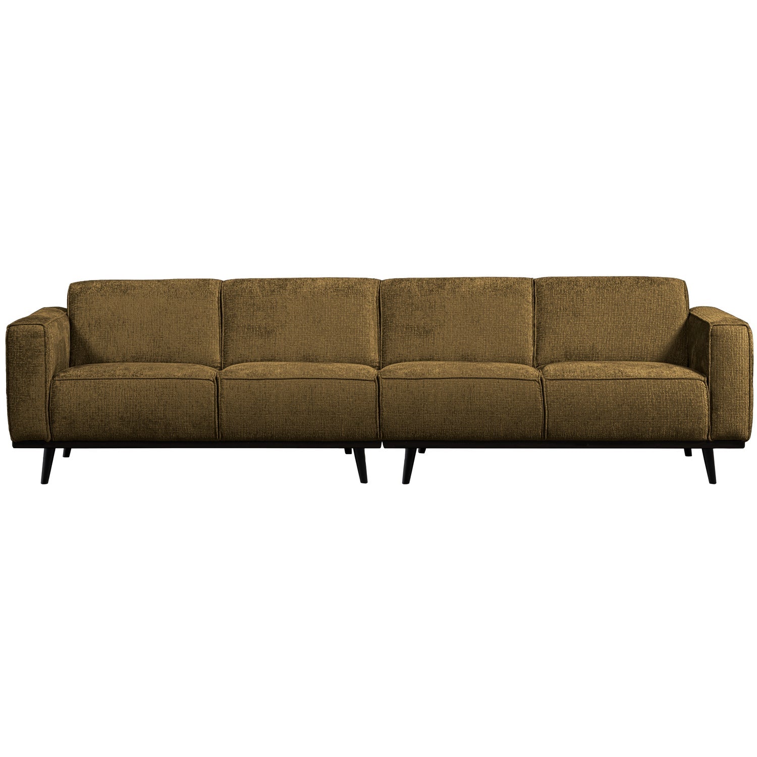 WOOOD canapea 4 locuri STATEMENT | 100% Pes | Brass | 77x280x93 cm