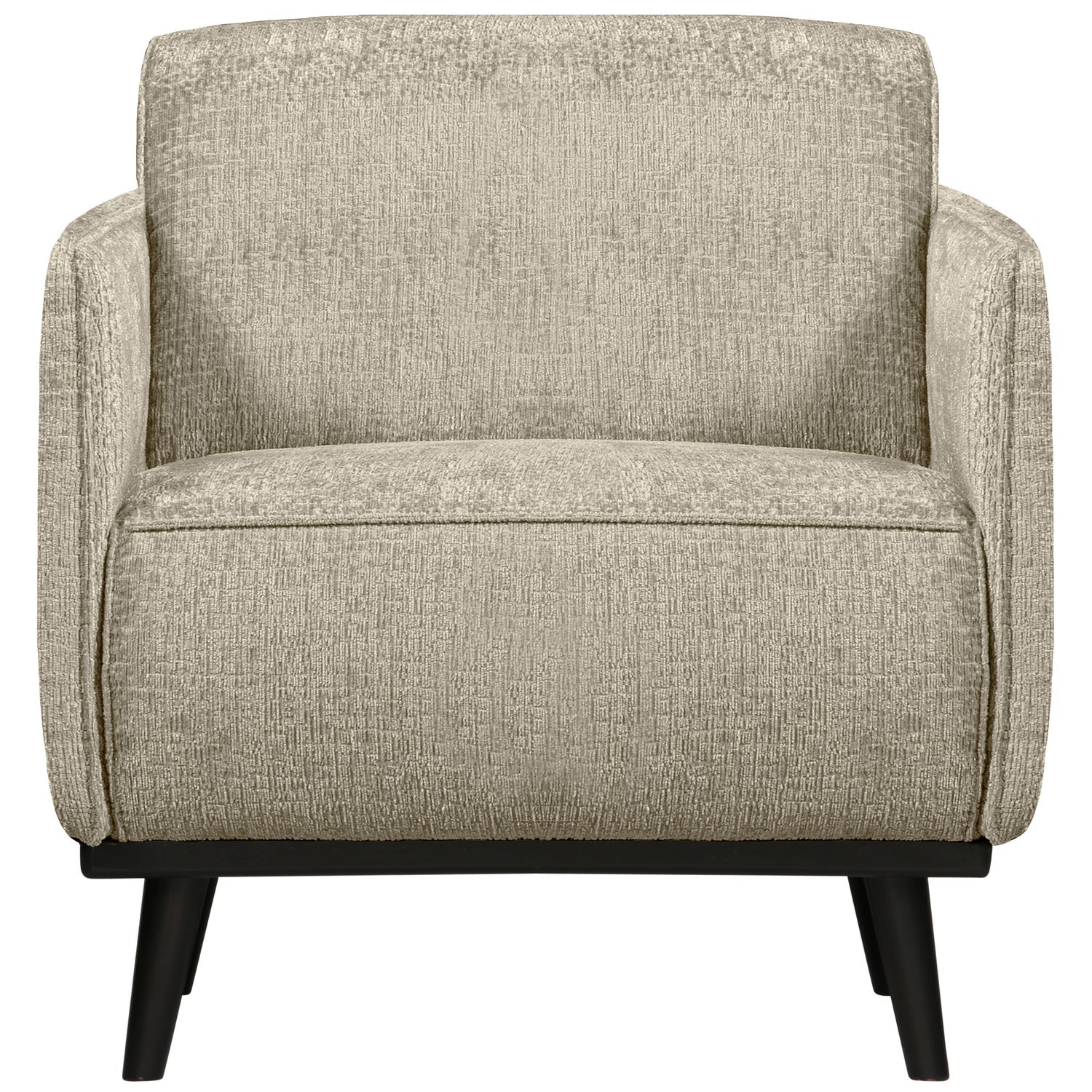 WOOOD fotoliu STATEMENT ARMCHAIR STRUCTURE VELVET WHEATFIELD | 100% Pes | Wheatfield | 77x72x93 cm