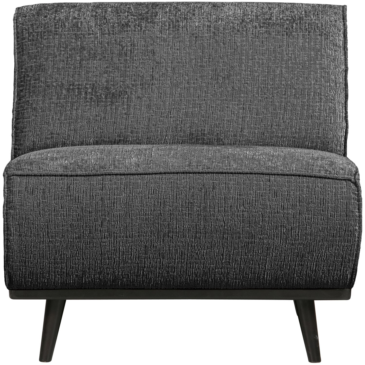 WOOOD canapea modulara STATEMENT 1-SEATER ELEMENT STRUCTURE VELVET MOUNTAIN | 100% Pes | Mountain | 77x79x93 cm