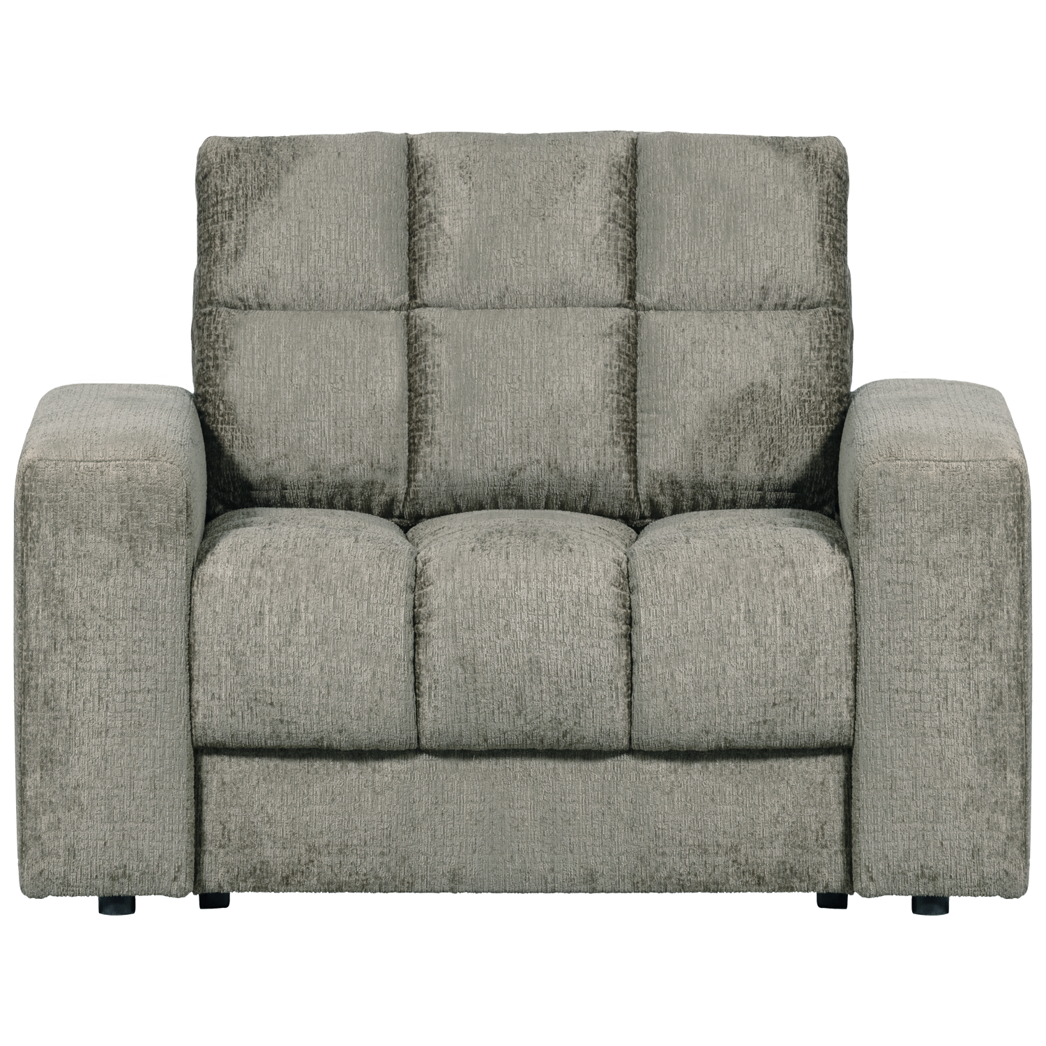 WOOOD fotoliu SECOND DATE ARMCHAIR STRUCTURE VELVET FROST | 100% Pes | Frost | 78x103x99 cm