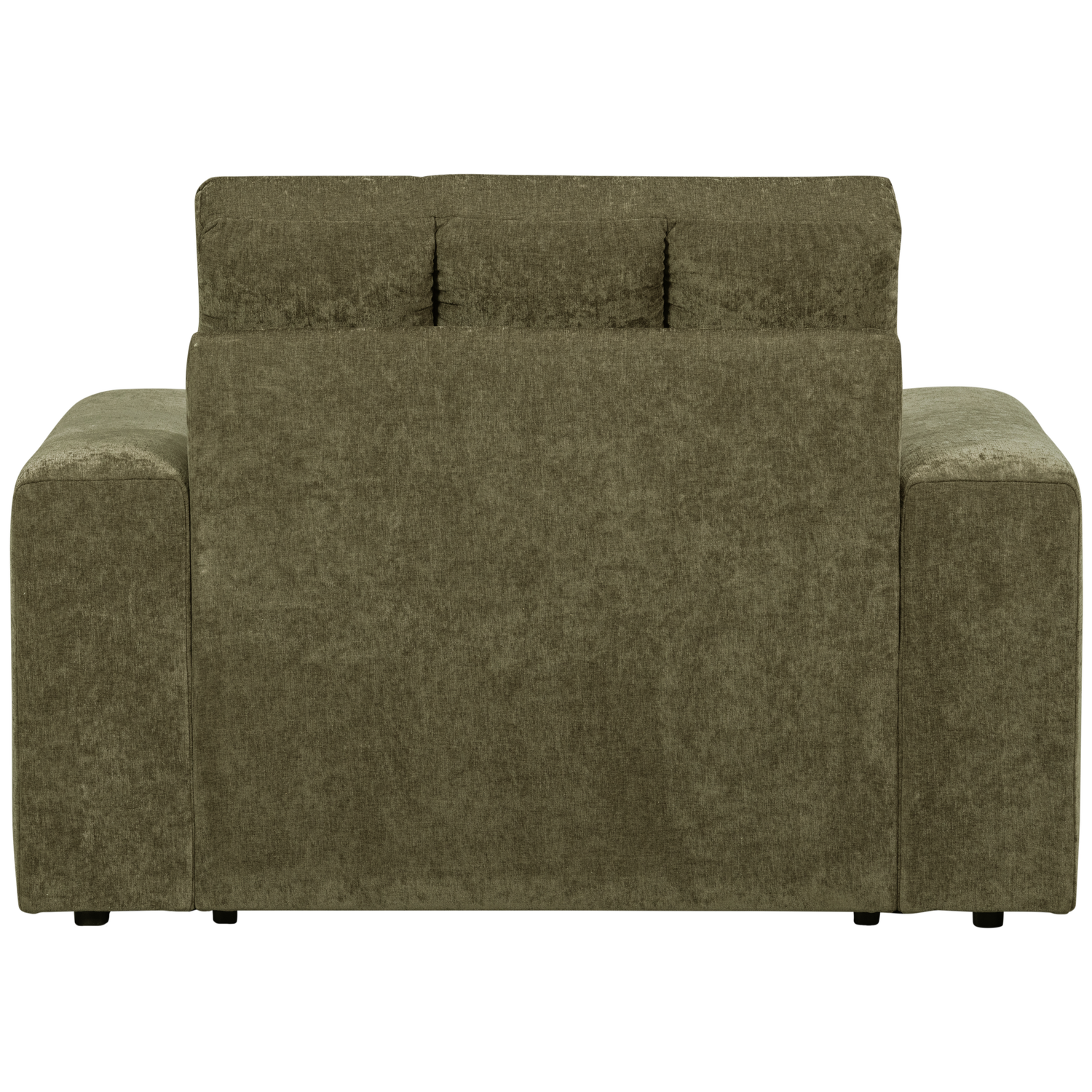 WOOOD fotoliu SECOND DATE ARMCHAIR VELVET | 100% Pes | Verde | 78x103x99 cm