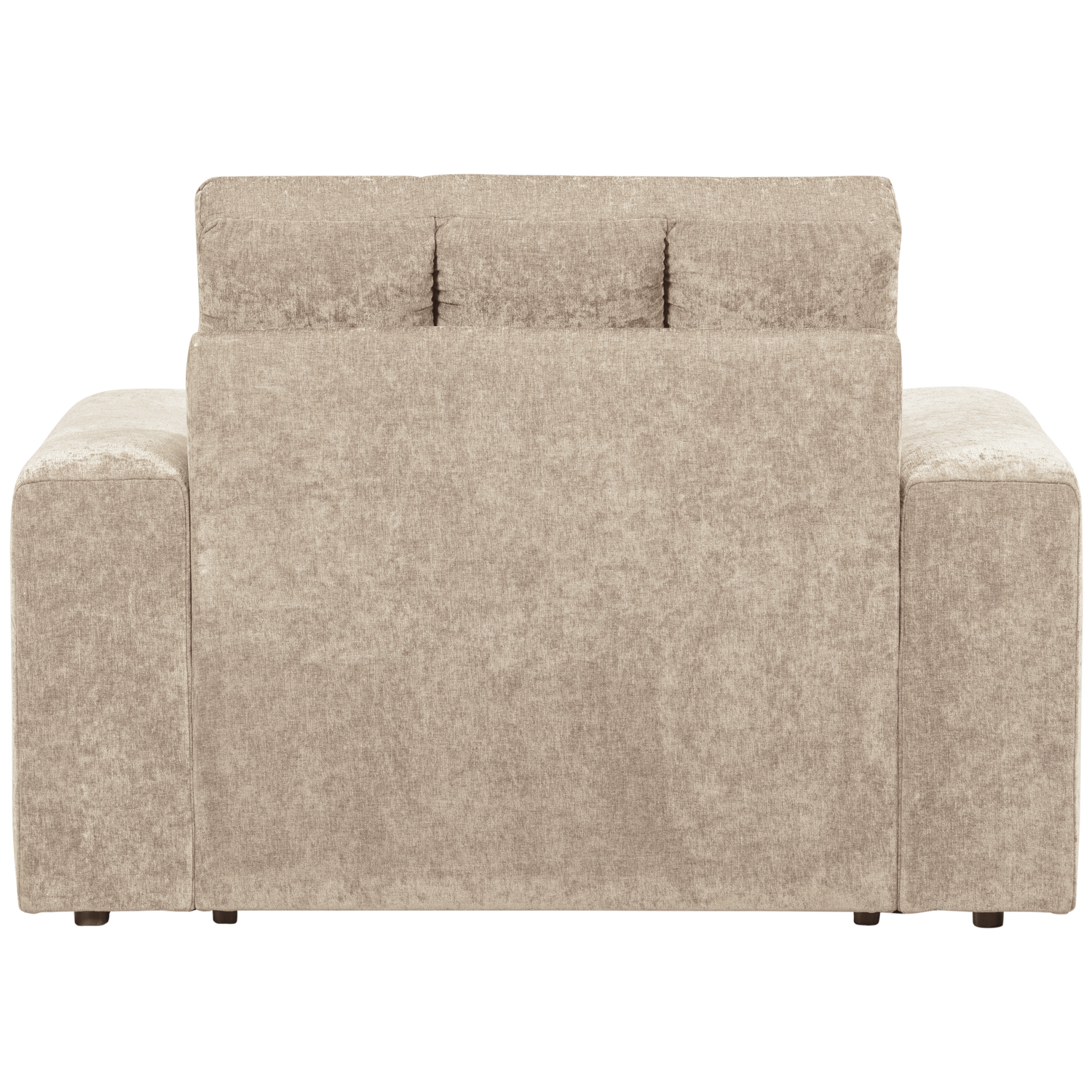 WOOOD fotoliu SECOND DATE ARMCHAIR VELVET NOUGAT | 100% Pes | Nougat | 78x103x99 cm