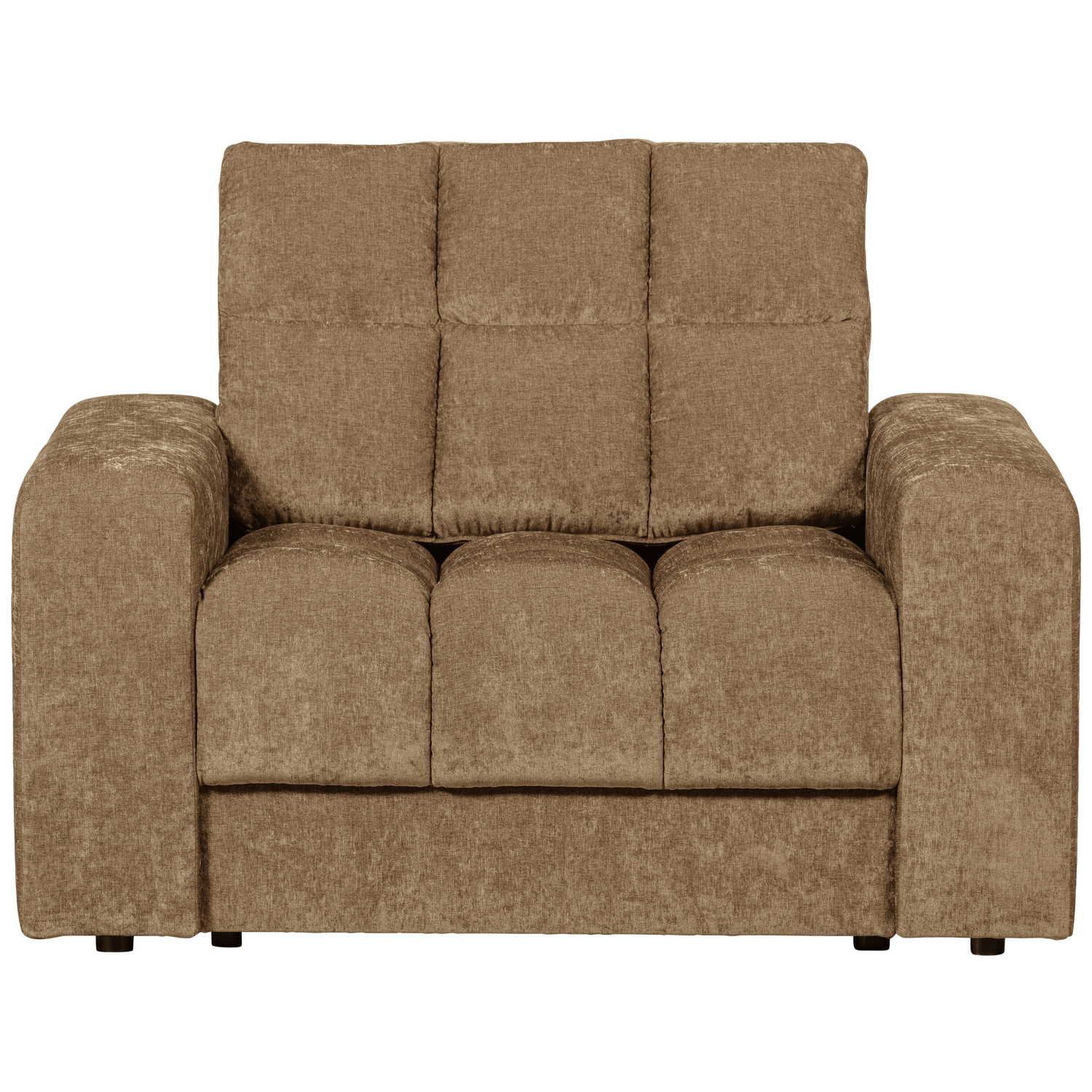 WOOOD fotoliu SECOND DATE ARMCHAIR VELVET | 100% Pes | Nisipiu | 78x103x99 cm