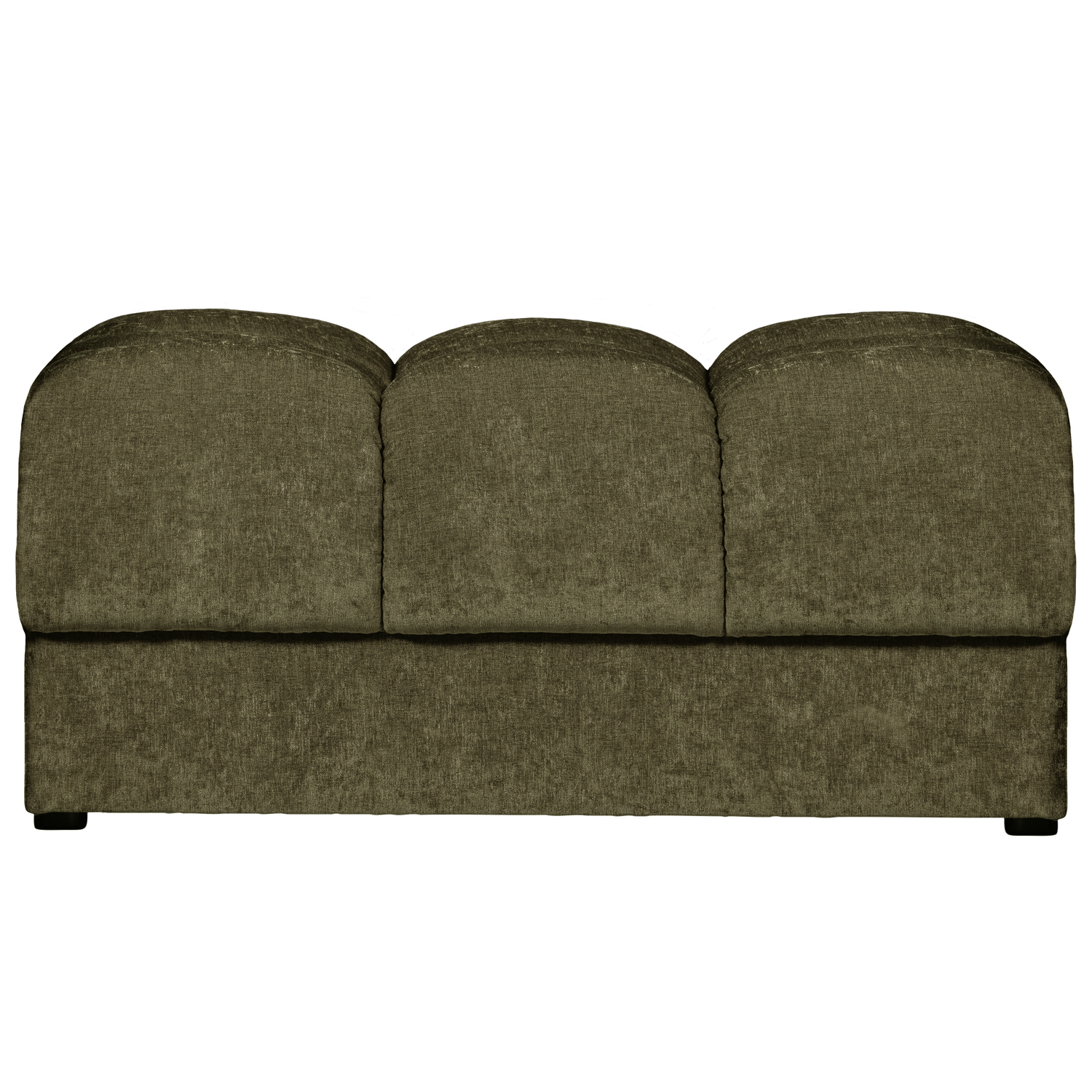 WOOOD taburet SECOND DATE HOCKER VINTAGE | 100% Pes | Verde | 42x82x61 cm