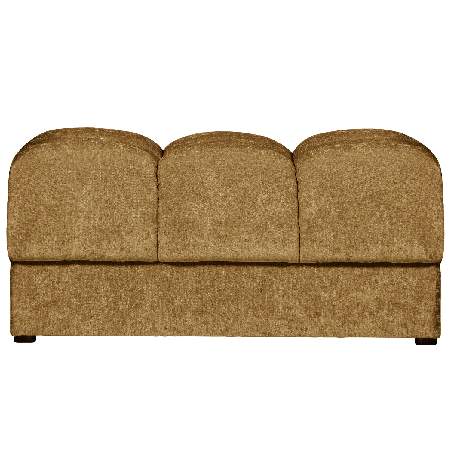 WOOOD taburet SECOND DATE HOCKER VINTAGE | 100% Pes | Auriu | 42x82x61 cm