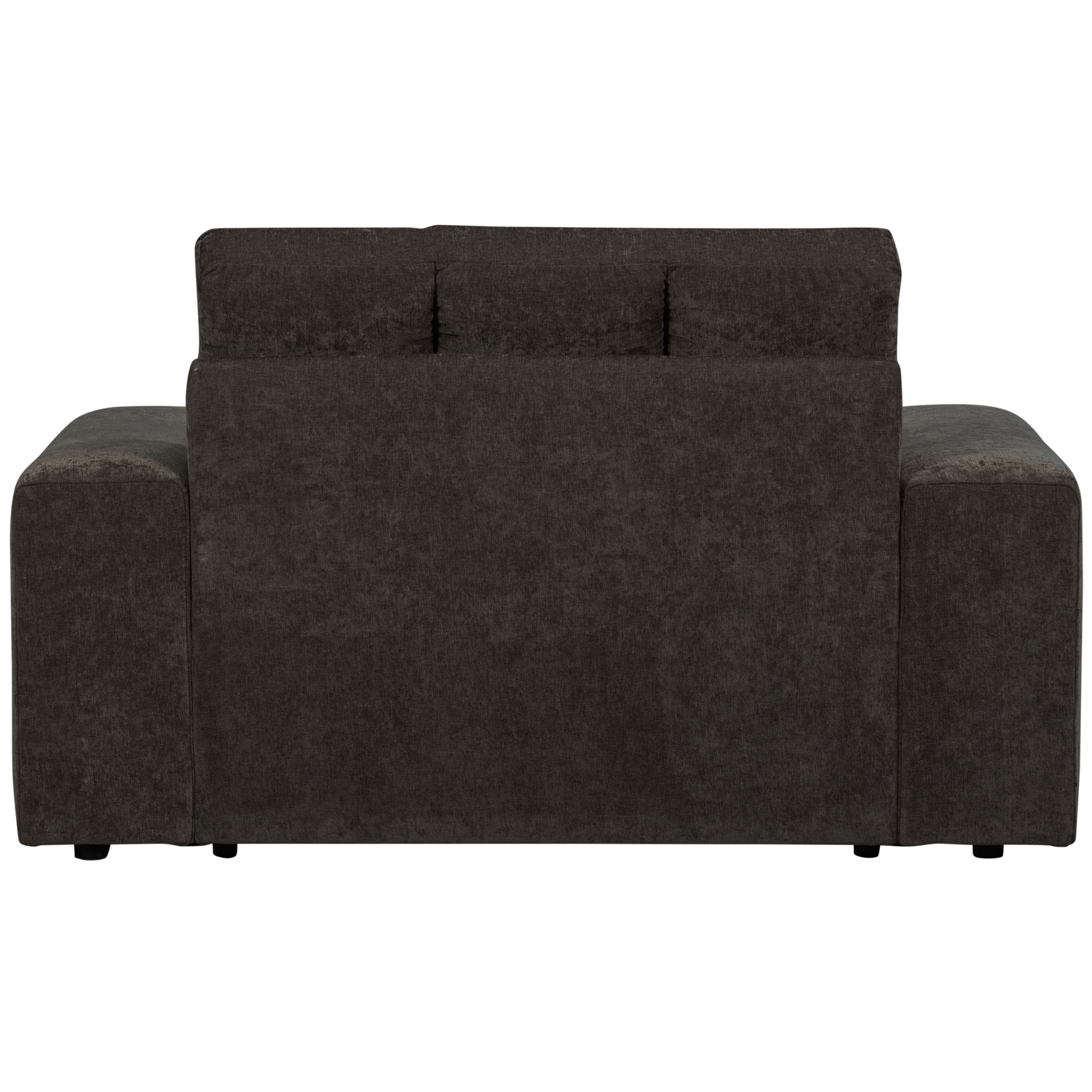 WOOOD fotoliu SECOND DATE LOVESEAT VINTAGE | 100% Pes | Antracit | 78x136x101 cm