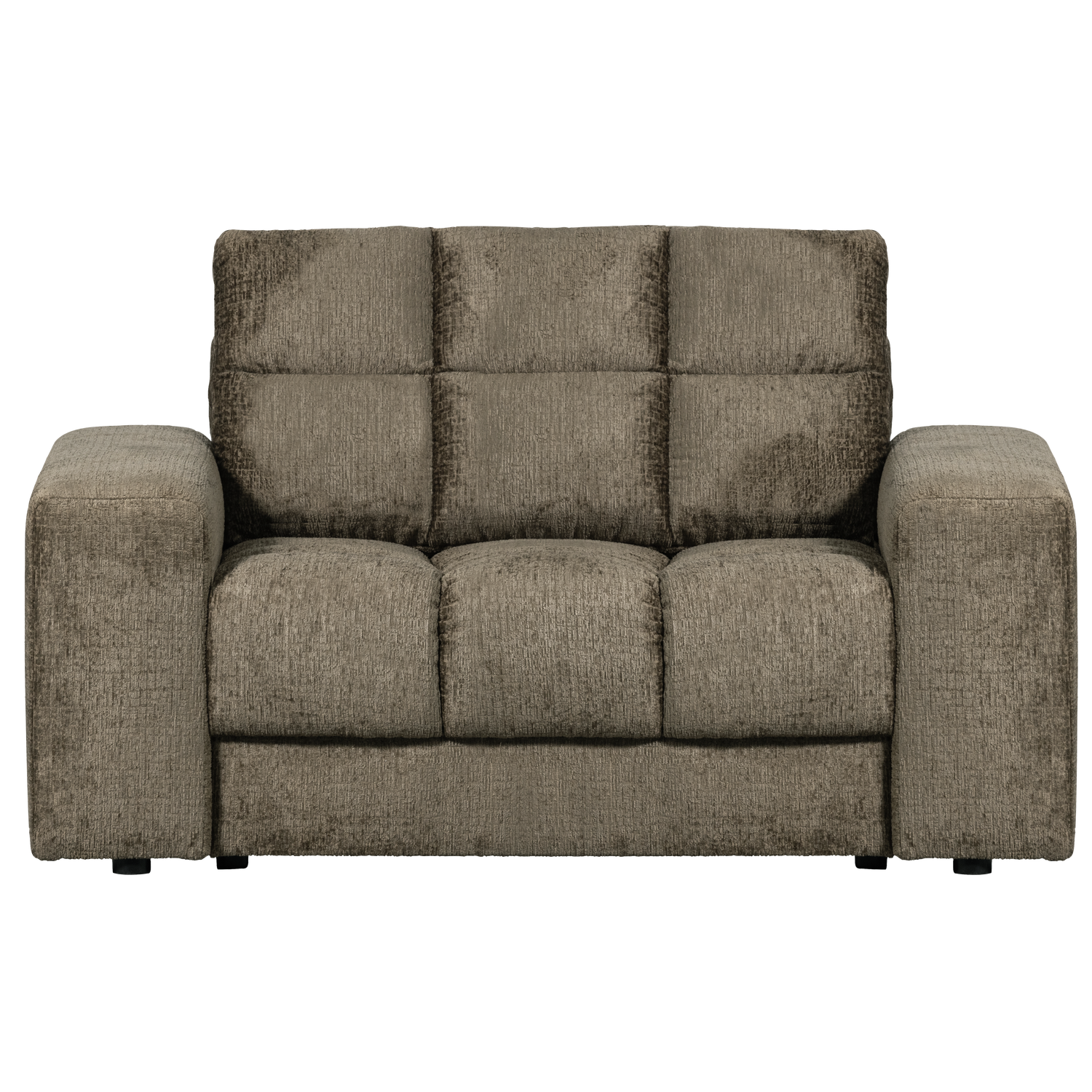 WOOOD fotoliu SECOND DATE LOVESEAT STRUCTURE VELVET BONSAI | 100% Pes | Bonsai | 78x136x101 cm