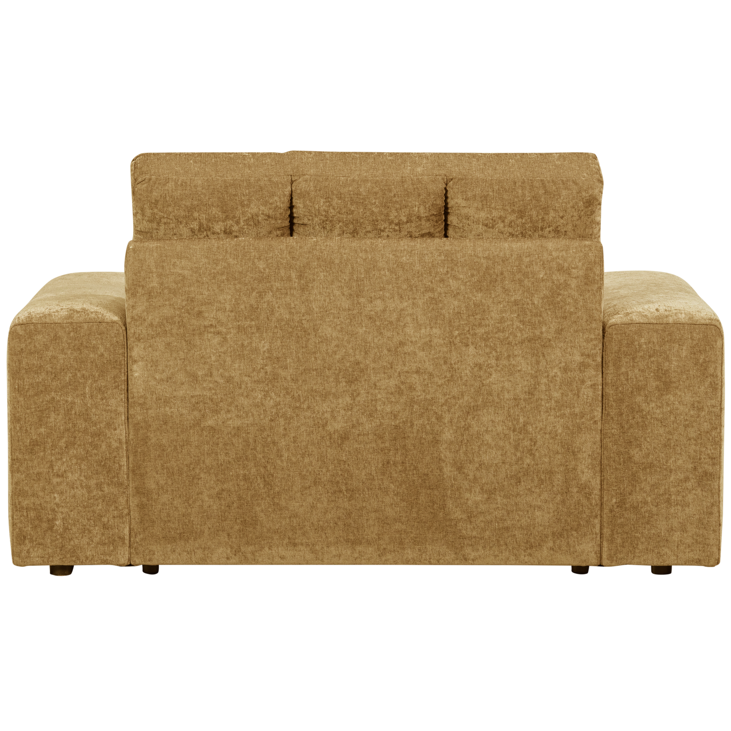 WOOOD fotoliu SECOND DATE LOVESEAT VINTAGE | 100% Pes | Auriu | 78x136x101 cm