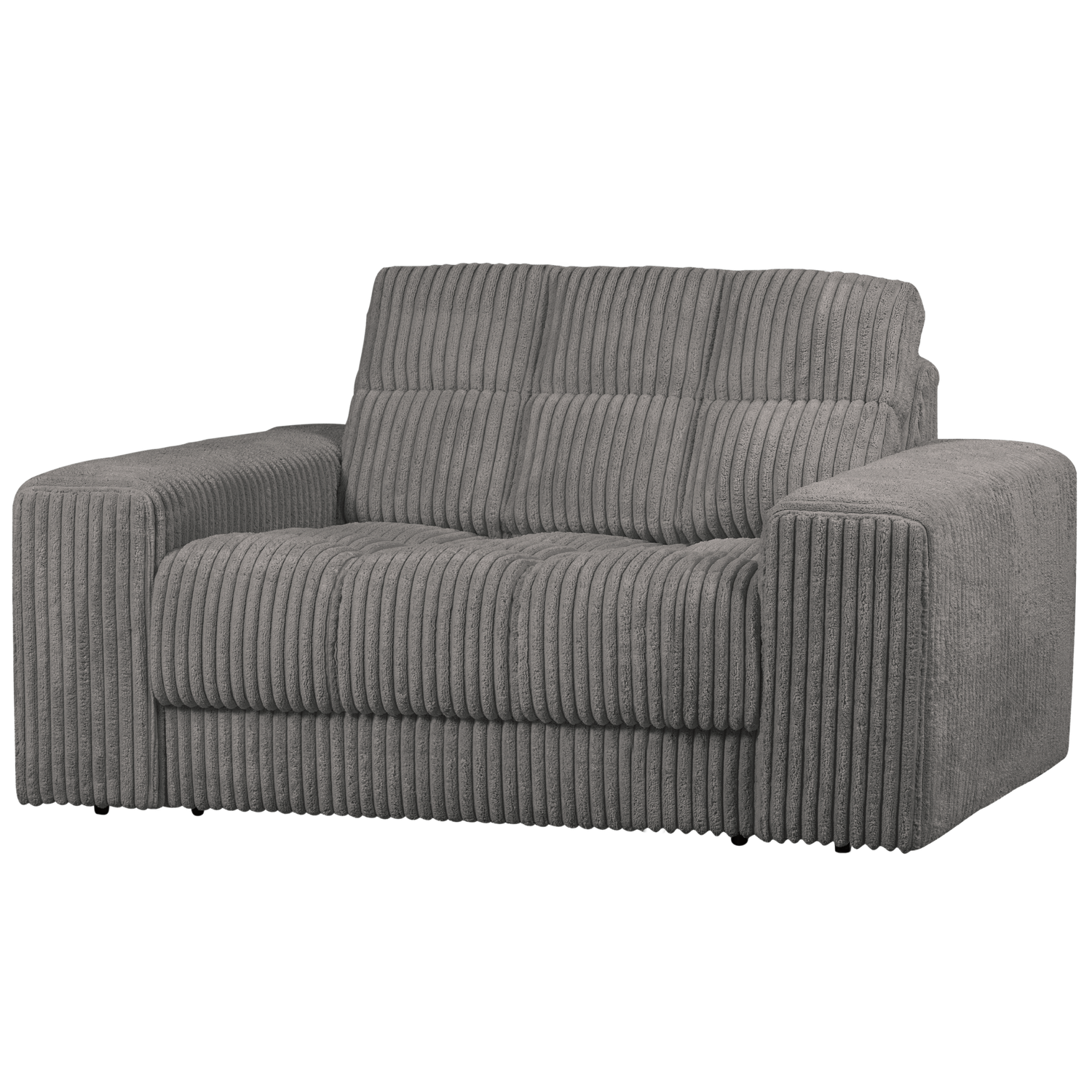 WOOOD fotoliu SECOND DATE LOVESEAT RIB FABRIC TERRAZZO | 100% Pes | Terrazzo | 78x136x101 cm