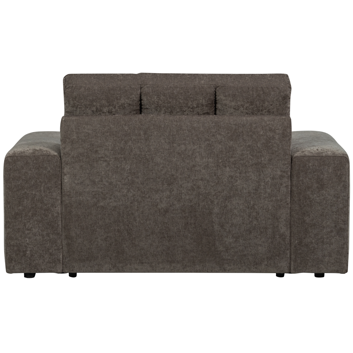 WOOOD fotoliu SECOND DATE LOVESEAT VINTAGE WARM | 100% Pes | Gri cald | 78x136x101 cm