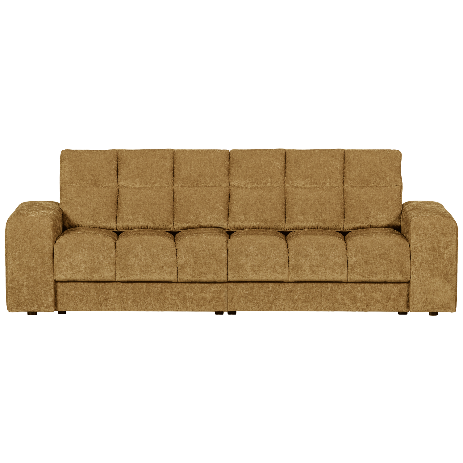 WOOOD canapea 2 locuri SECOND DATE | 100% Pes | Auriu | 78x226x99 cm