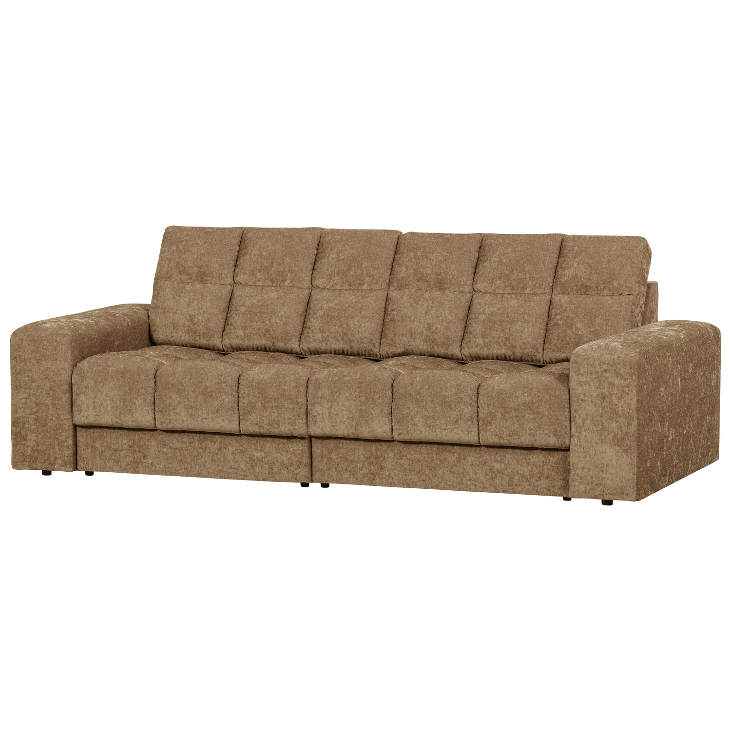 WOOOD canapea 2 locuri SECOND DATE | 100% Pes | Nisipiu | 78x226x99 cm