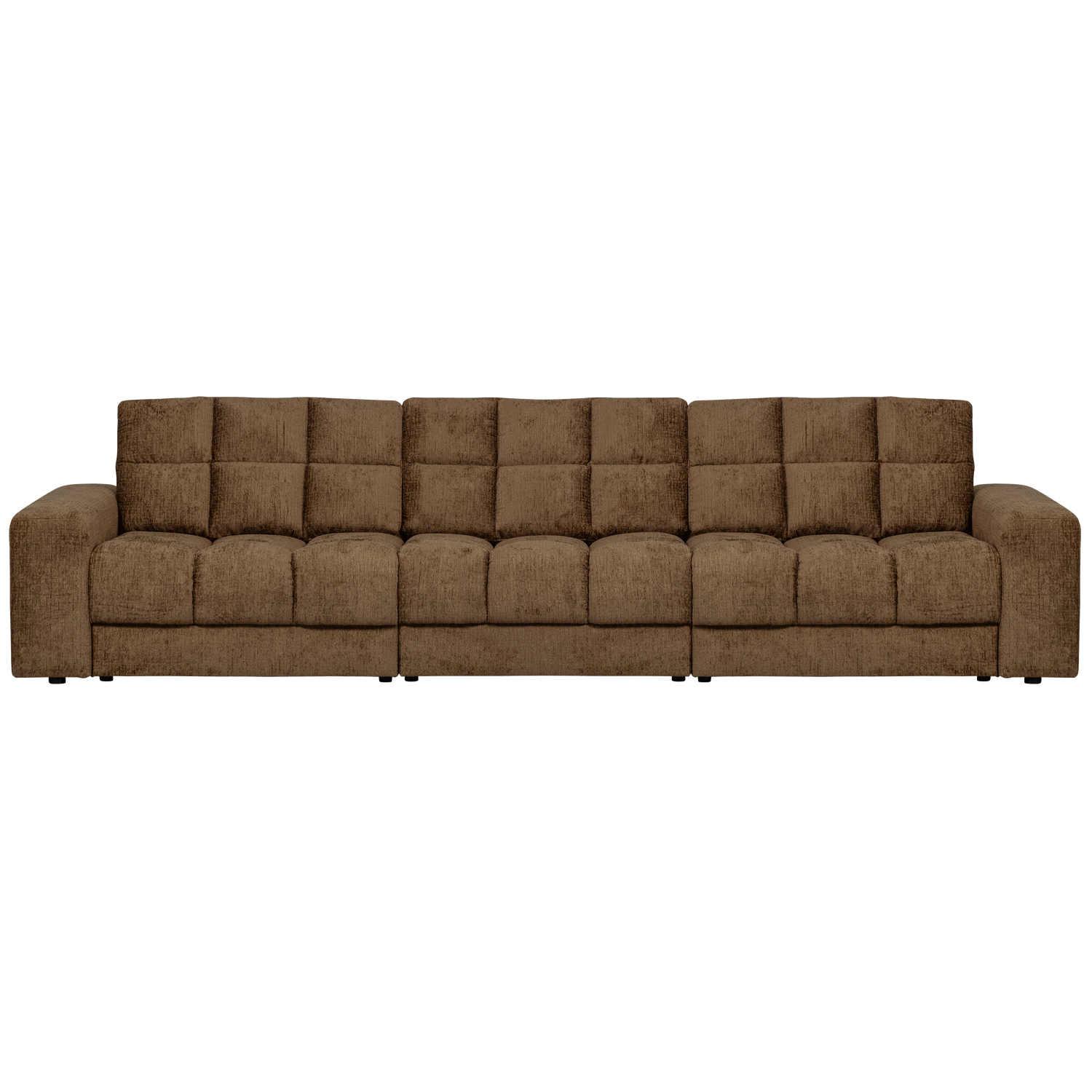 WOOOD canapea 3 locuri SECOND DATE | 100% Pes | Brass | 78x316x99 cm