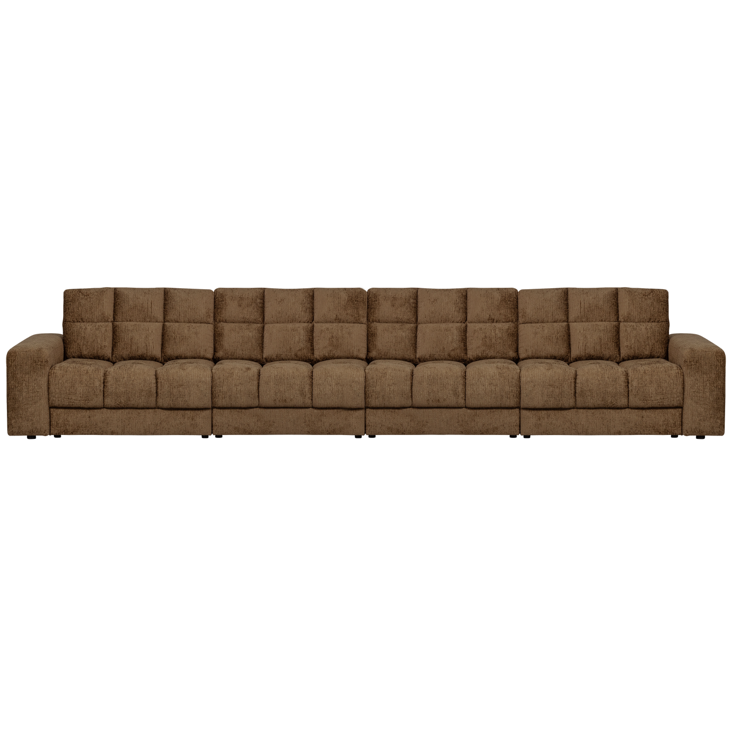 WOOOD canapea 4 locuri SECOND DATE | 100% Pes | Brass | 78x406x99 cm