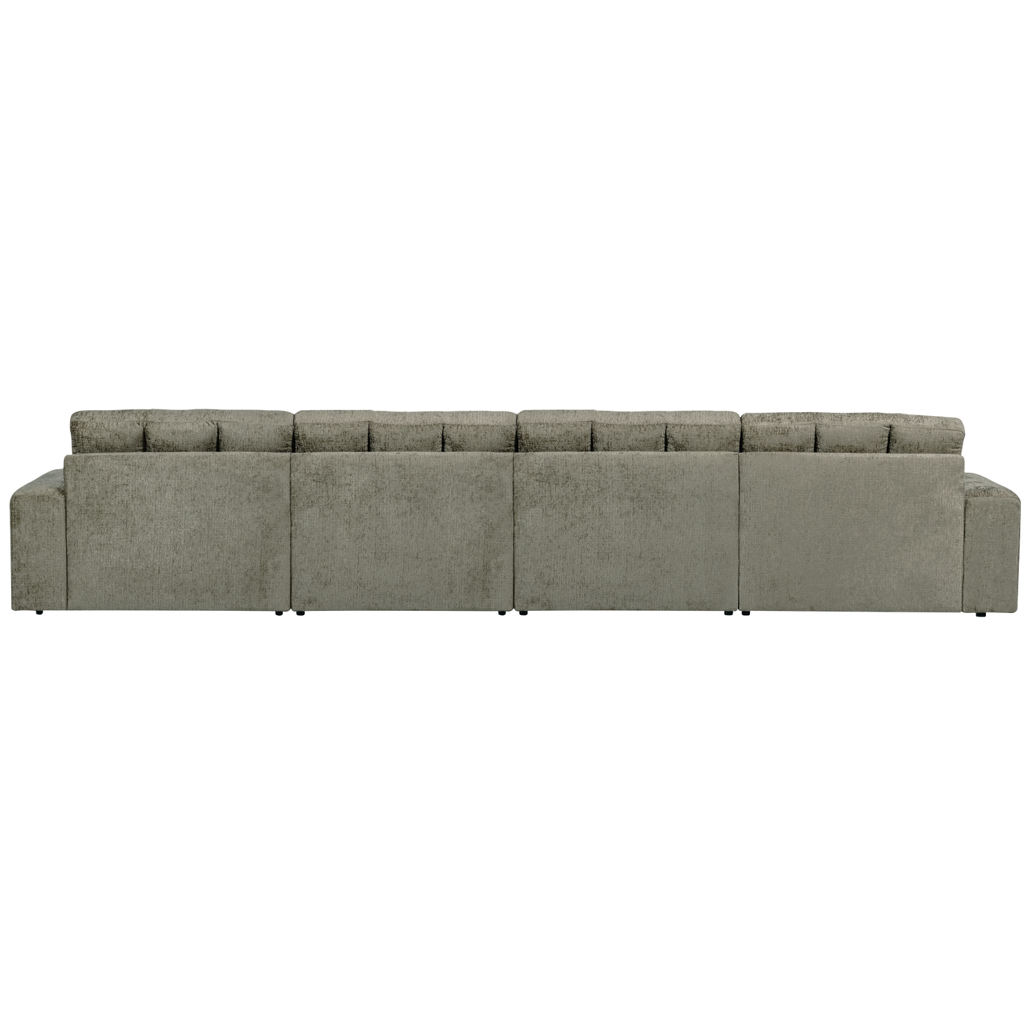 WOOOD canapea 4 locuri SECOND DATE | 100% Pes | Frost | 78x406x99 cm