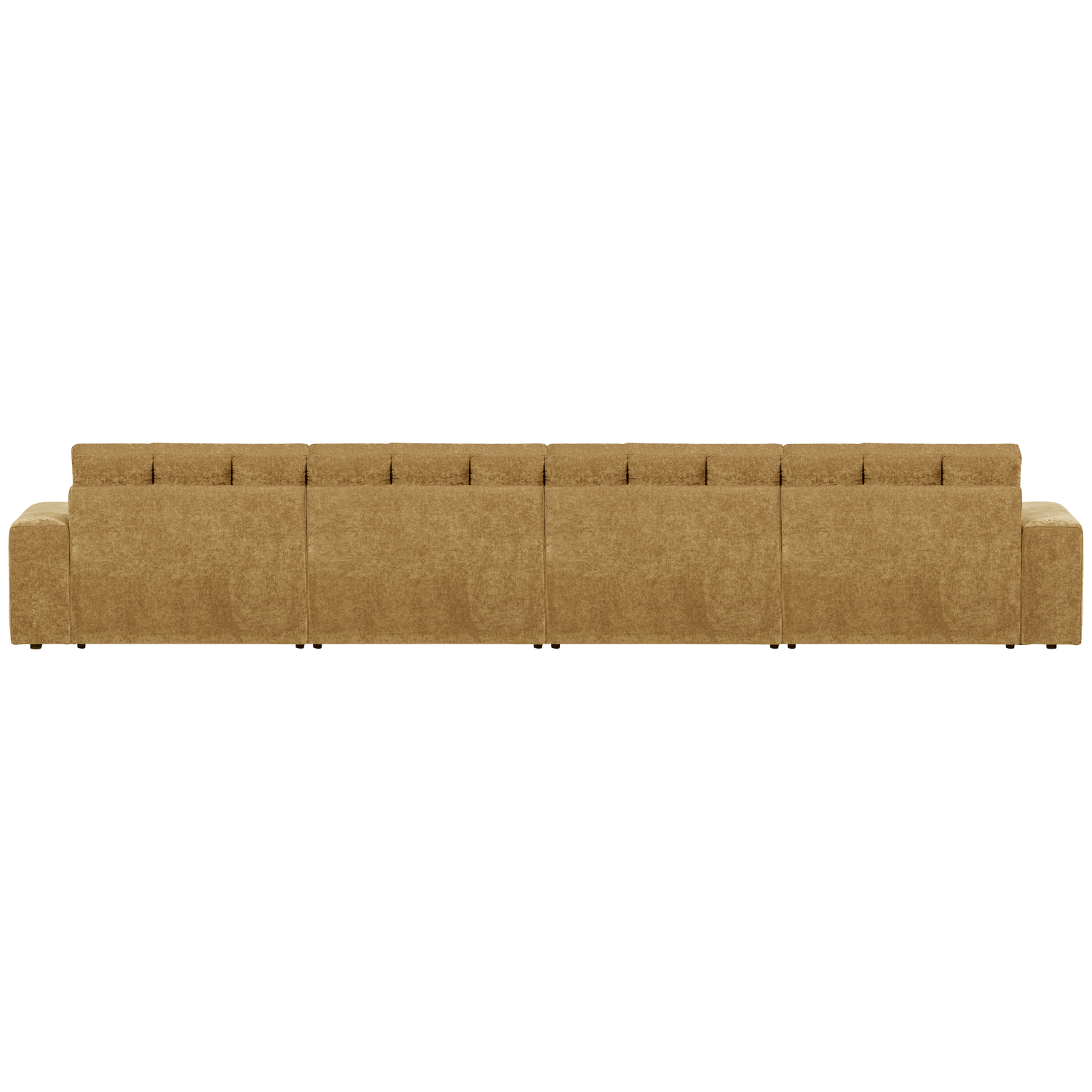 WOOOD canapea 4 locuri SECOND DATE | 100% Pes | Auriu | 78x406x99 cm