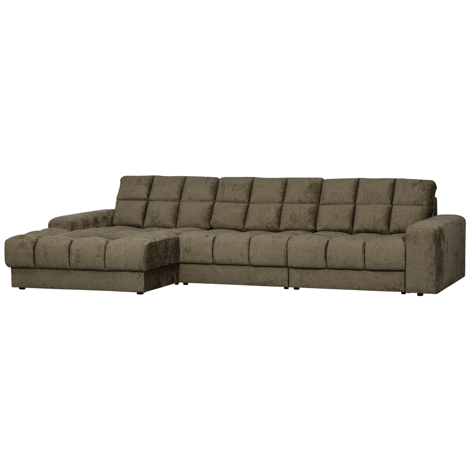 WOOOD canapea mare SECOND DATE CHAISE LONGUE | 100% Pes | Bonsai | 78x316x162 cm