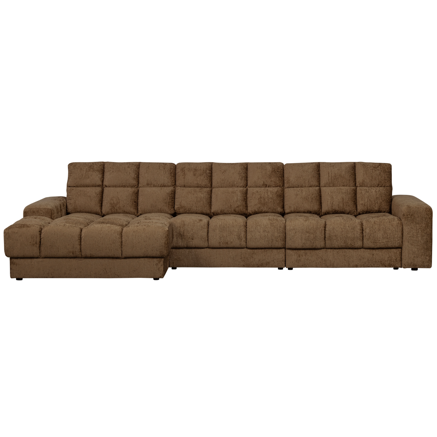 WOOOD canapea mare SECOND DATE CHAISE LONGUE | 100% Pes | Brass | 78x316x162 cm