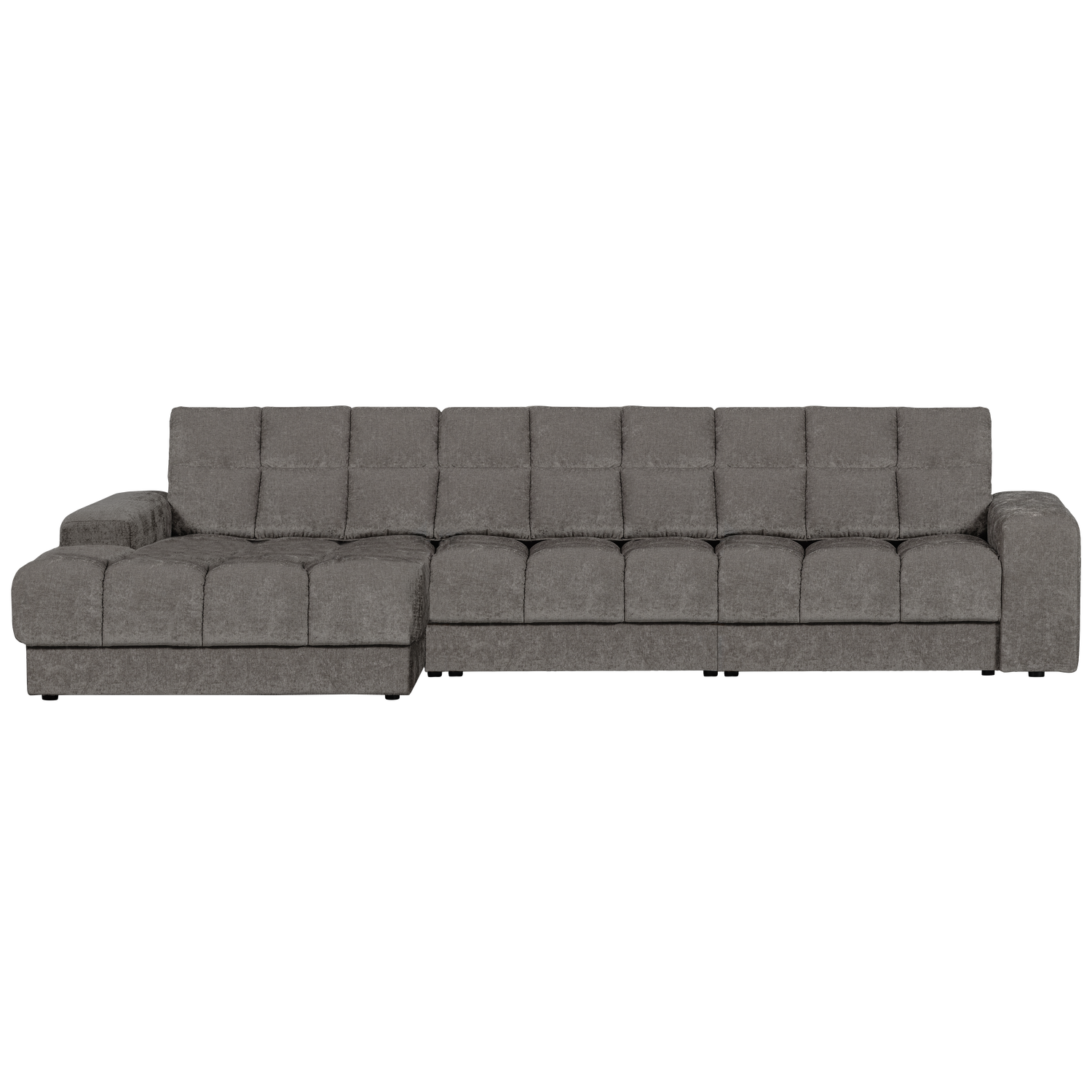 WOOOD canapea mare SECOND DATE CHAISE LONGUE | 100% Pes | Mouse | 78x316x162 cm