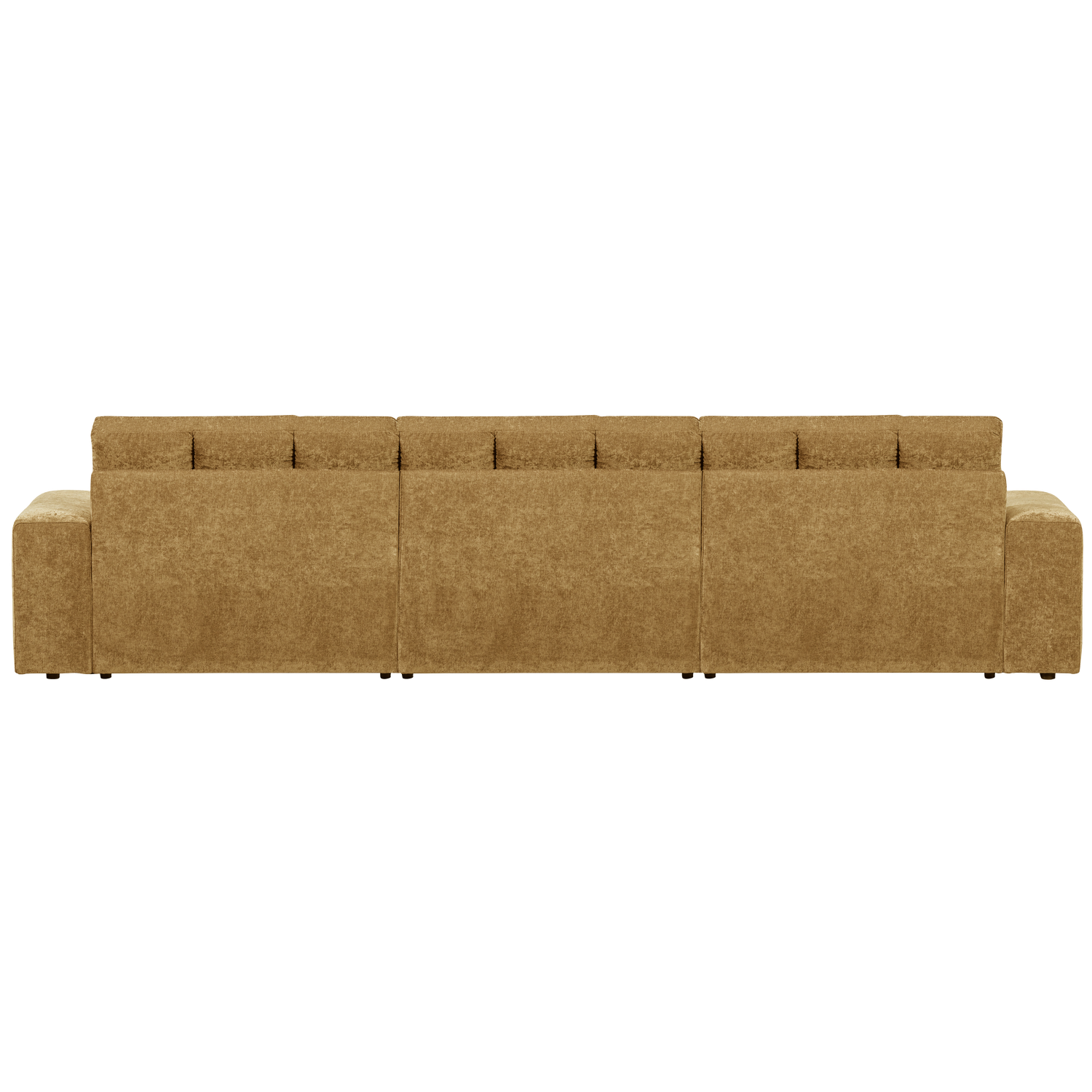 WOOOD canapea mare SECOND DATE CHAISE LONGUE | 100% Pes | Auriu | 78x316x162 cm