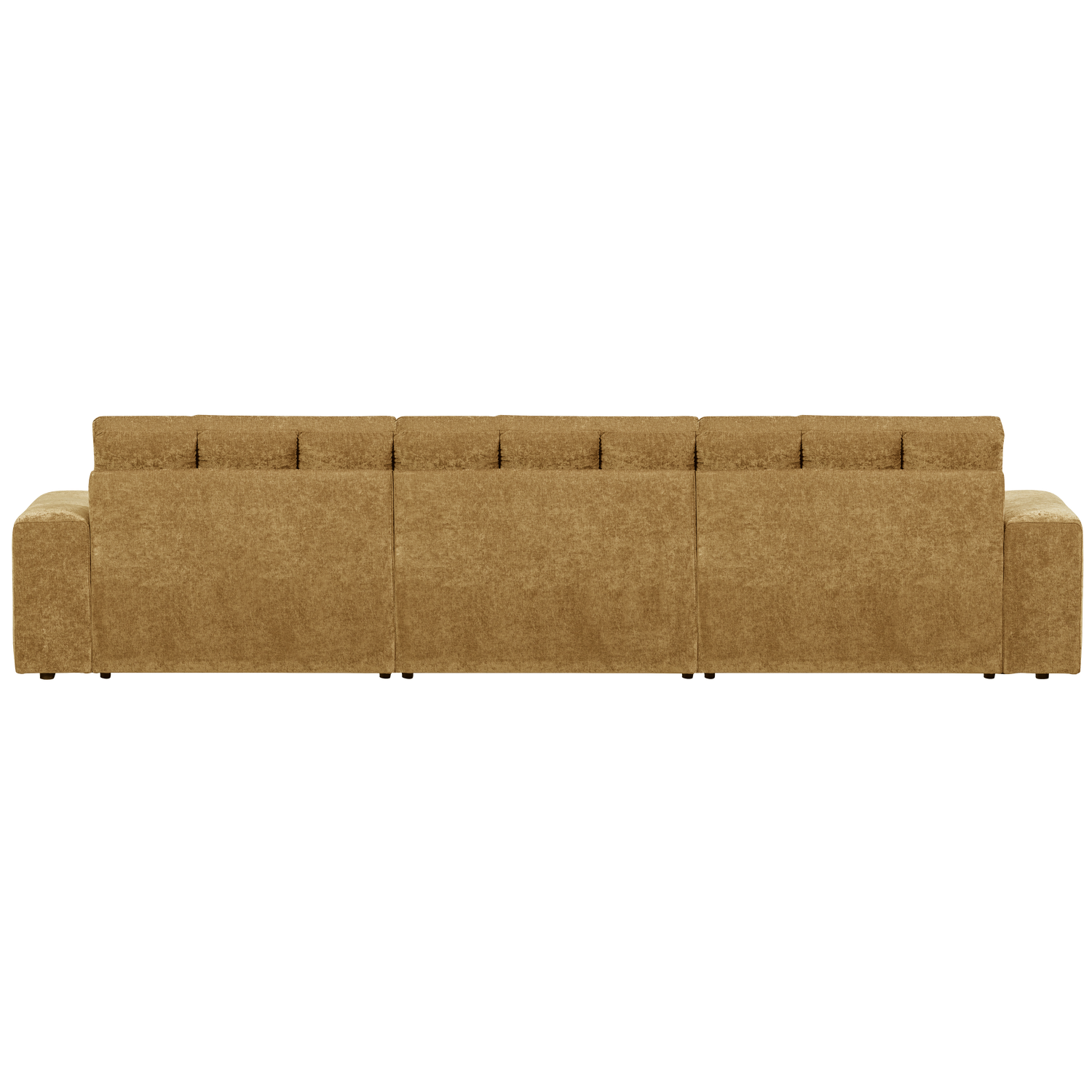 WOOOD canapea mare SECOND DATE CHAISE LONGUE | 100% Pes | Auriu | 78x316x162 cm