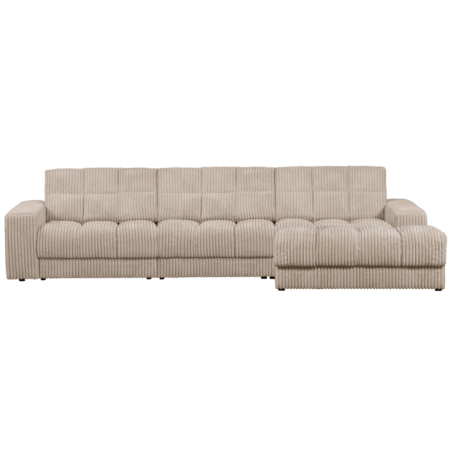 WOOOD canapea mare SECOND DATE CHAISE LONGUE | 100% Pes | Travertin | 78x316x162 cm
