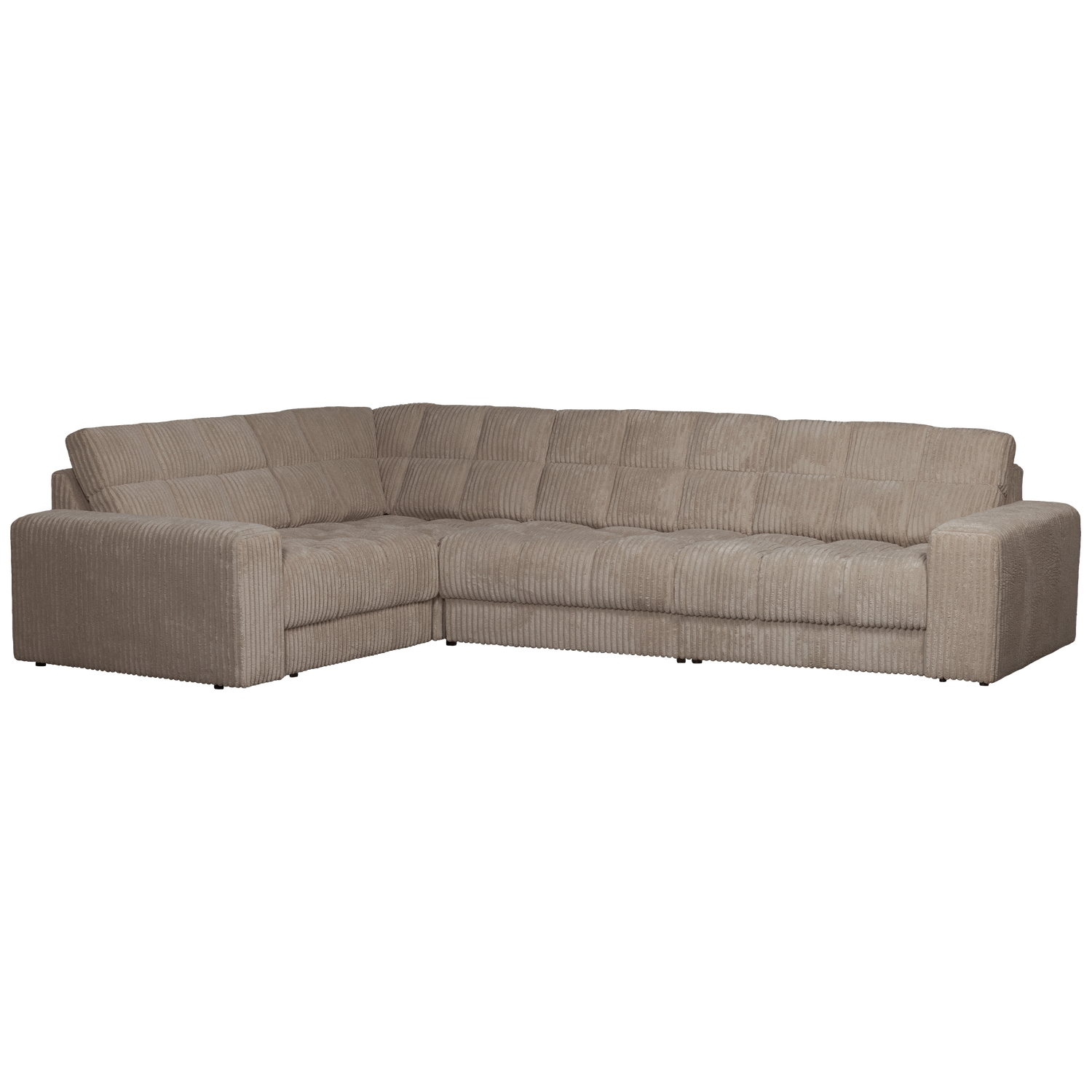 WOOOD canapea colt SECOND DATE | 100% Pes | Mud | 78x316x212 cm